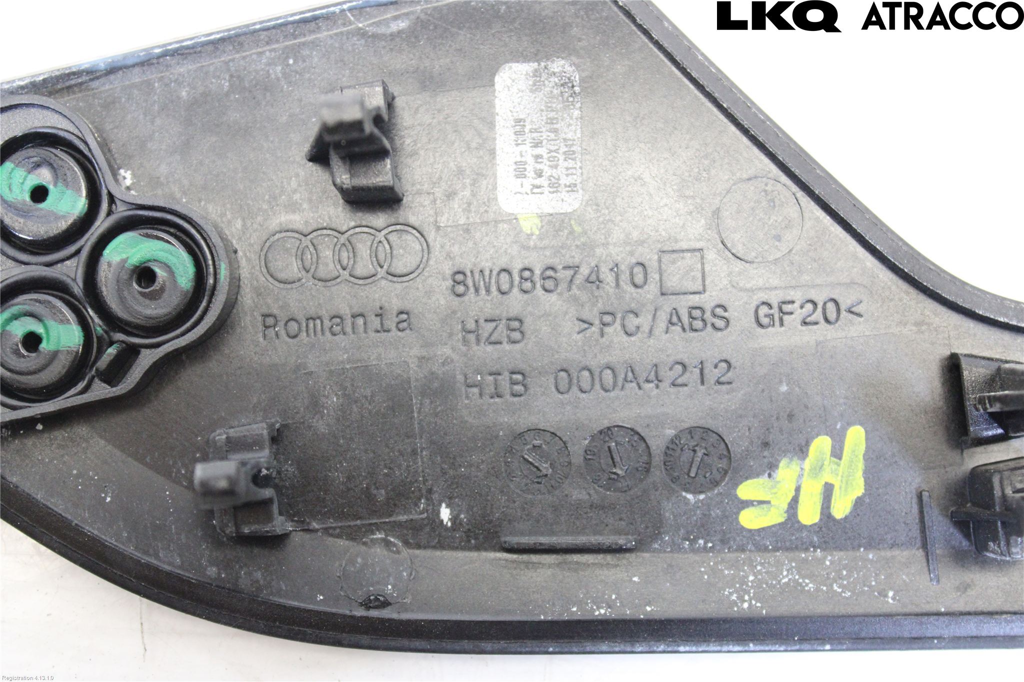 Audi A5 17- Dörr Dekorlist Fram Hö