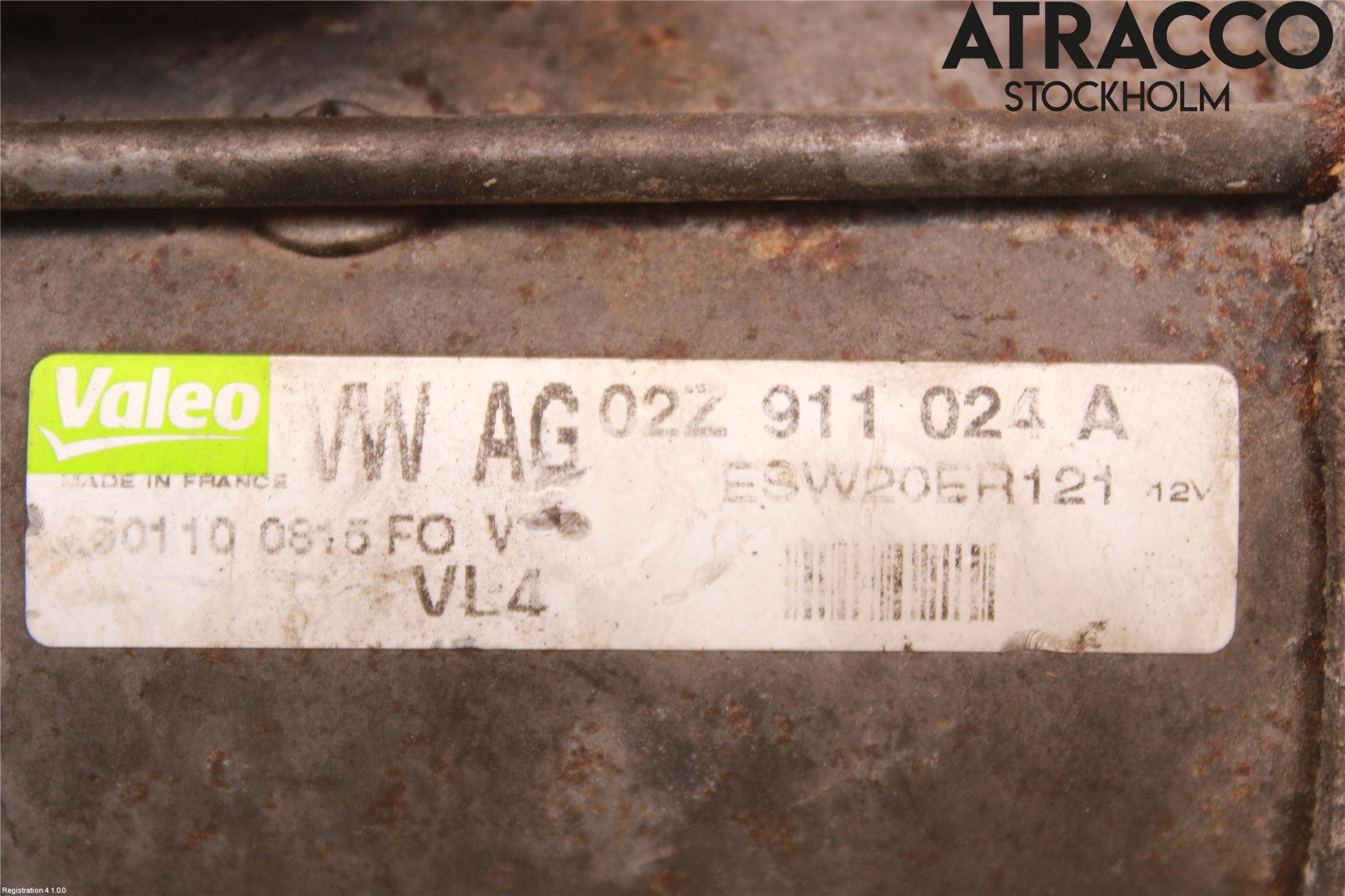 Audi A3/S3 05-13 Startmotor Diesel