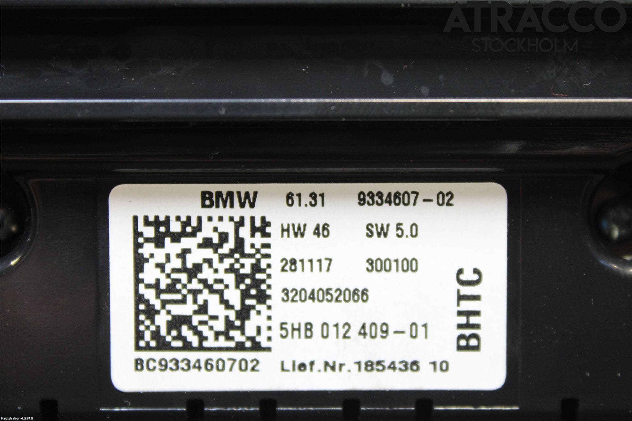 Mini COUNTRYMAN F60 17-23 Ac Styrenhet Ac Manöveren