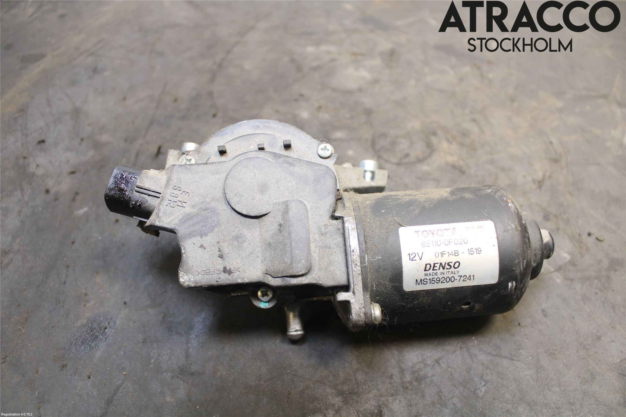 Toyota COROLLA VERSO 02-04 Torkarmotor Vindruta