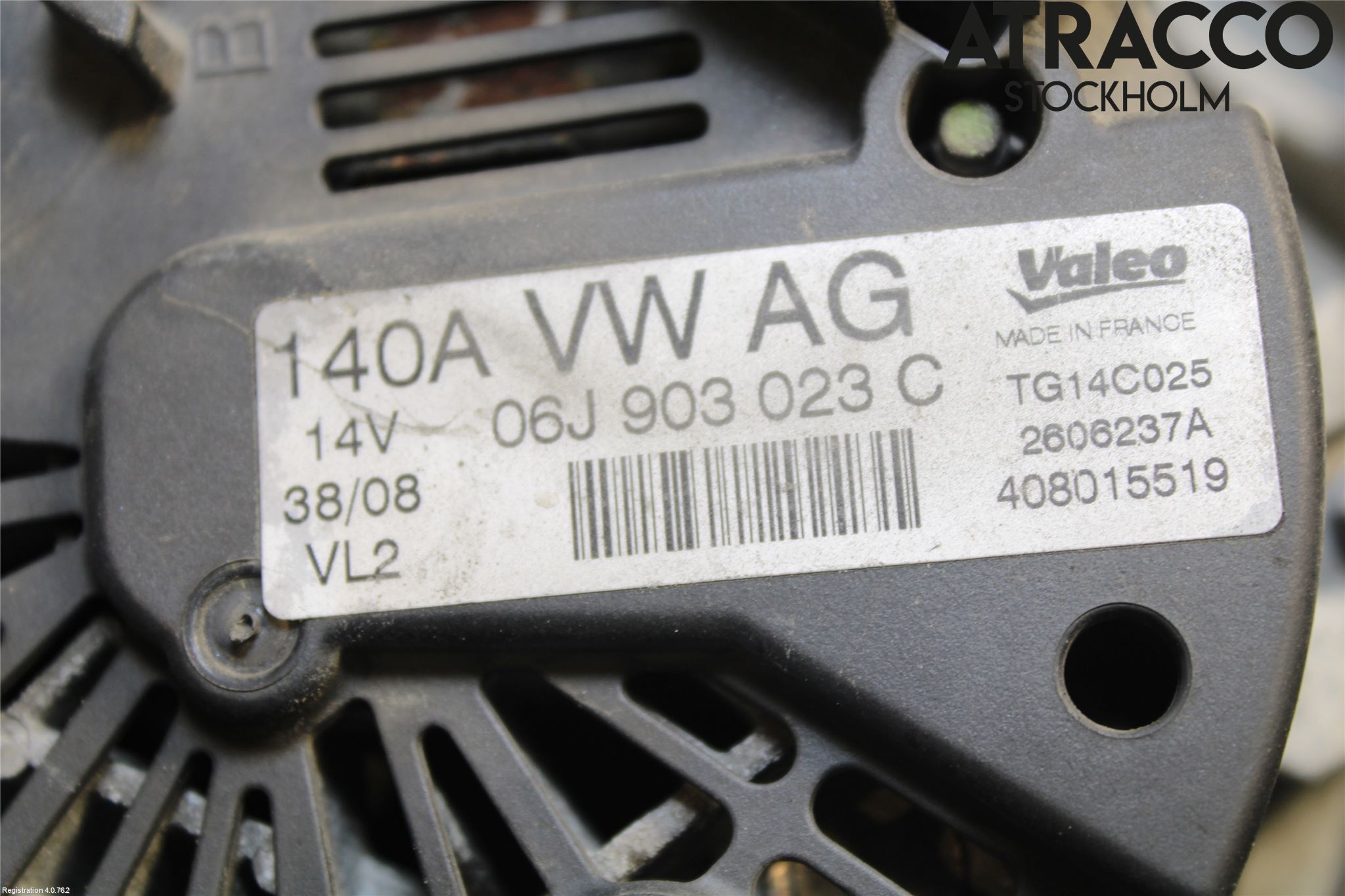 Volkswagen VW PASSAT CC 08-16 Generator
