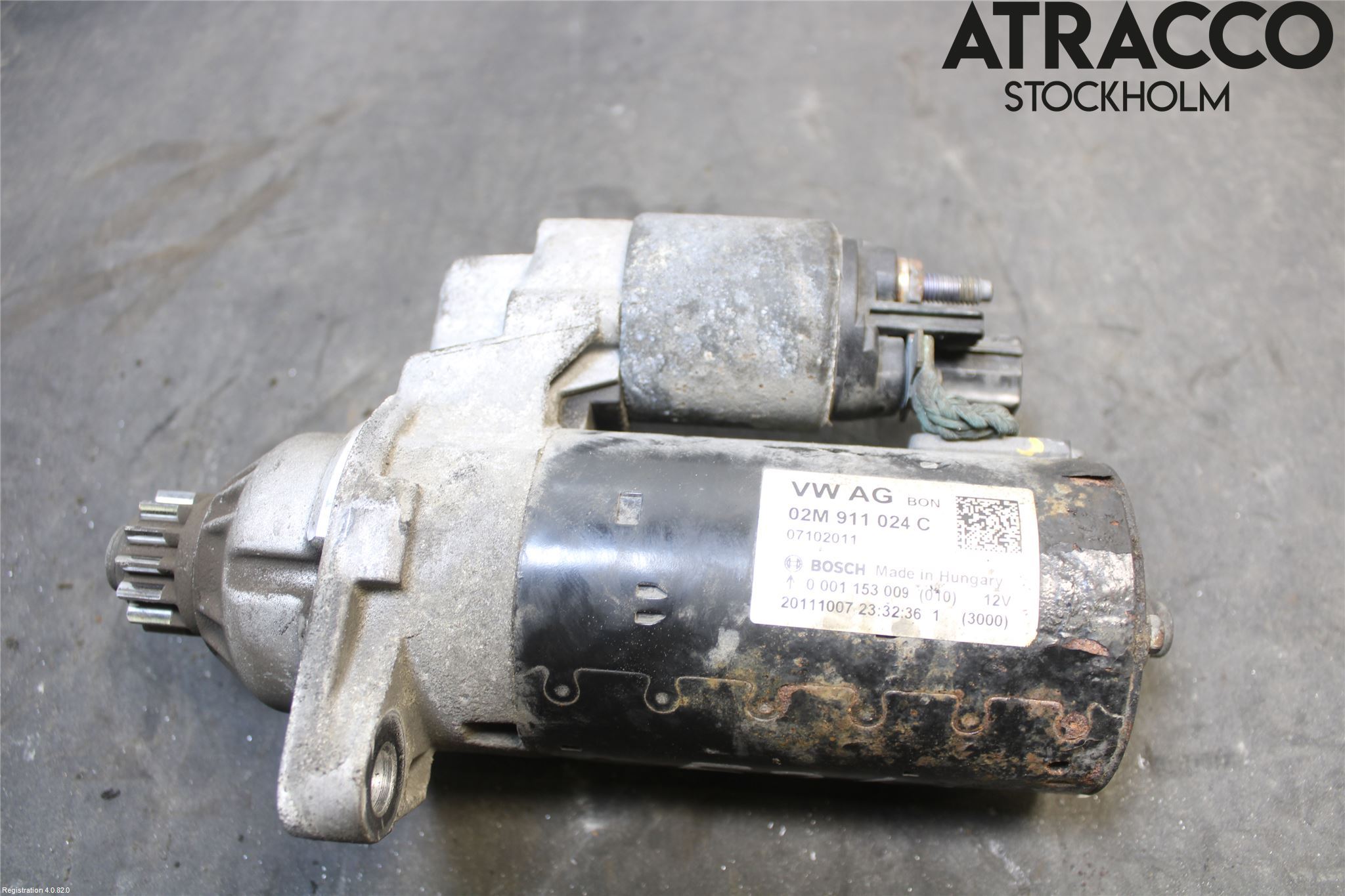 Volkswagen VW PASSAT 11-14 Startmotor Diesel