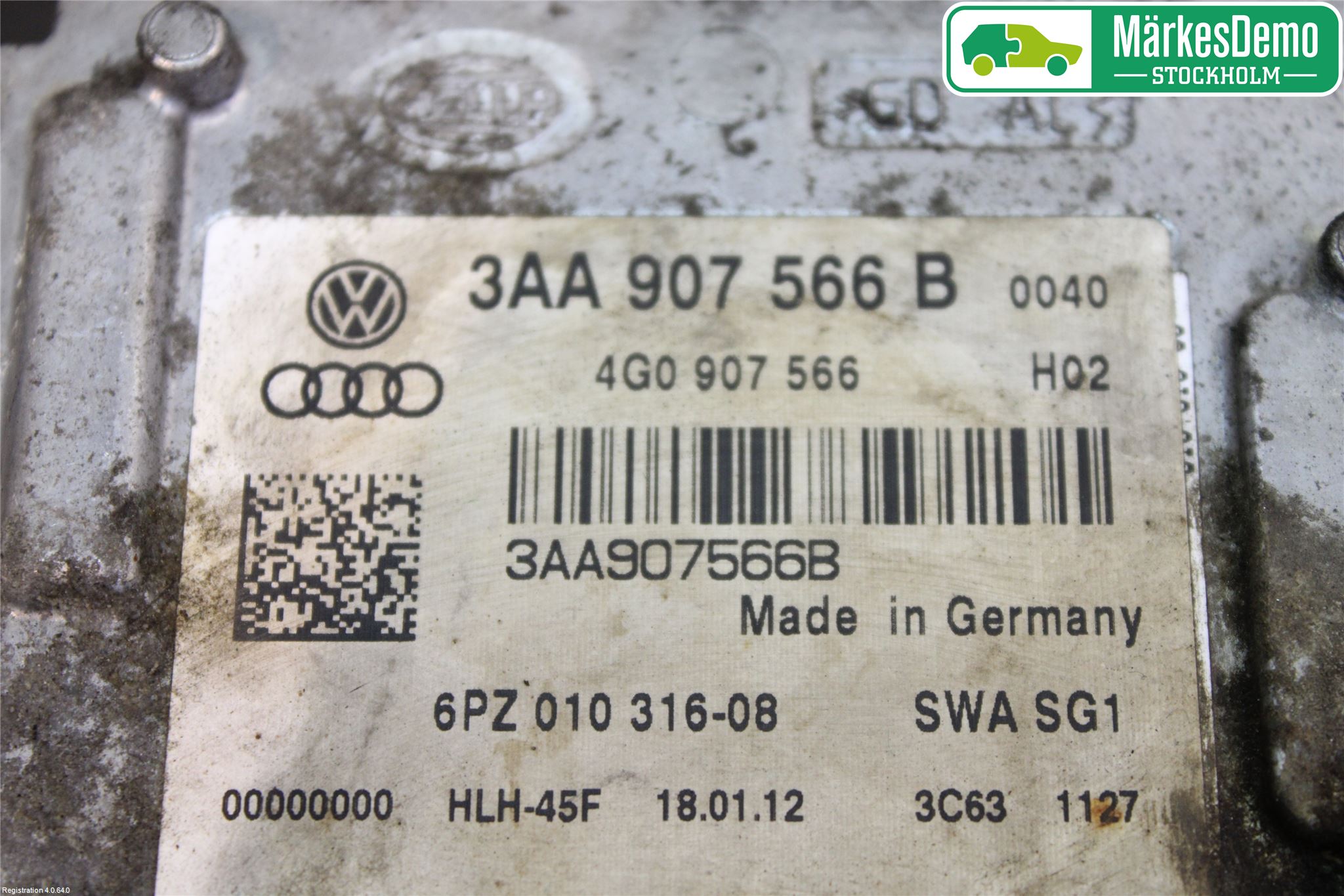 Volkswagen VW PASSAT CC 08-16 Styrenhet Övrigt