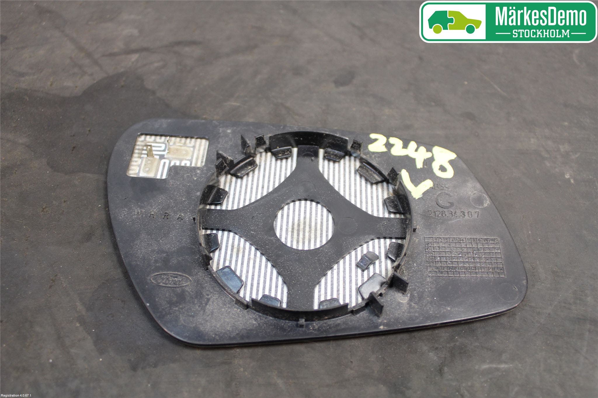 Ford FOCUS 04-07 Spegelglas Vä