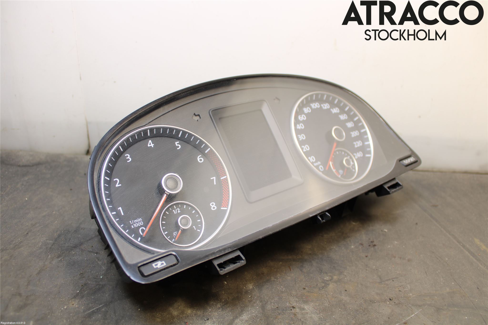 Volkswagen VW TOURAN 10-15 Instrument Komb