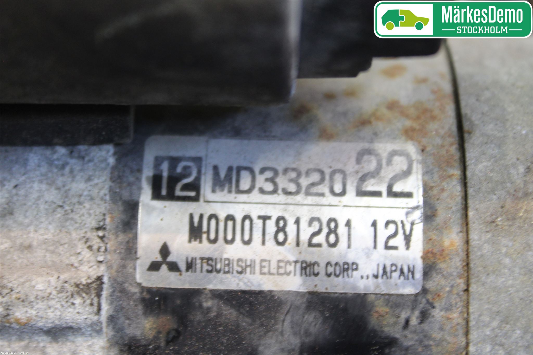 Mitsubishi CARISMA 96-99 Startmotor
