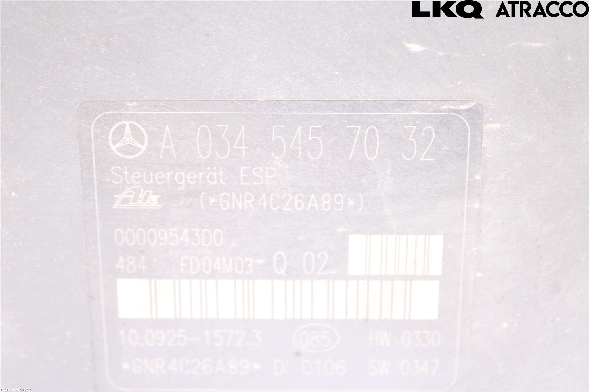 Mercedes-Benz MB C (203) 00-07 Abs Hydraulaggregat