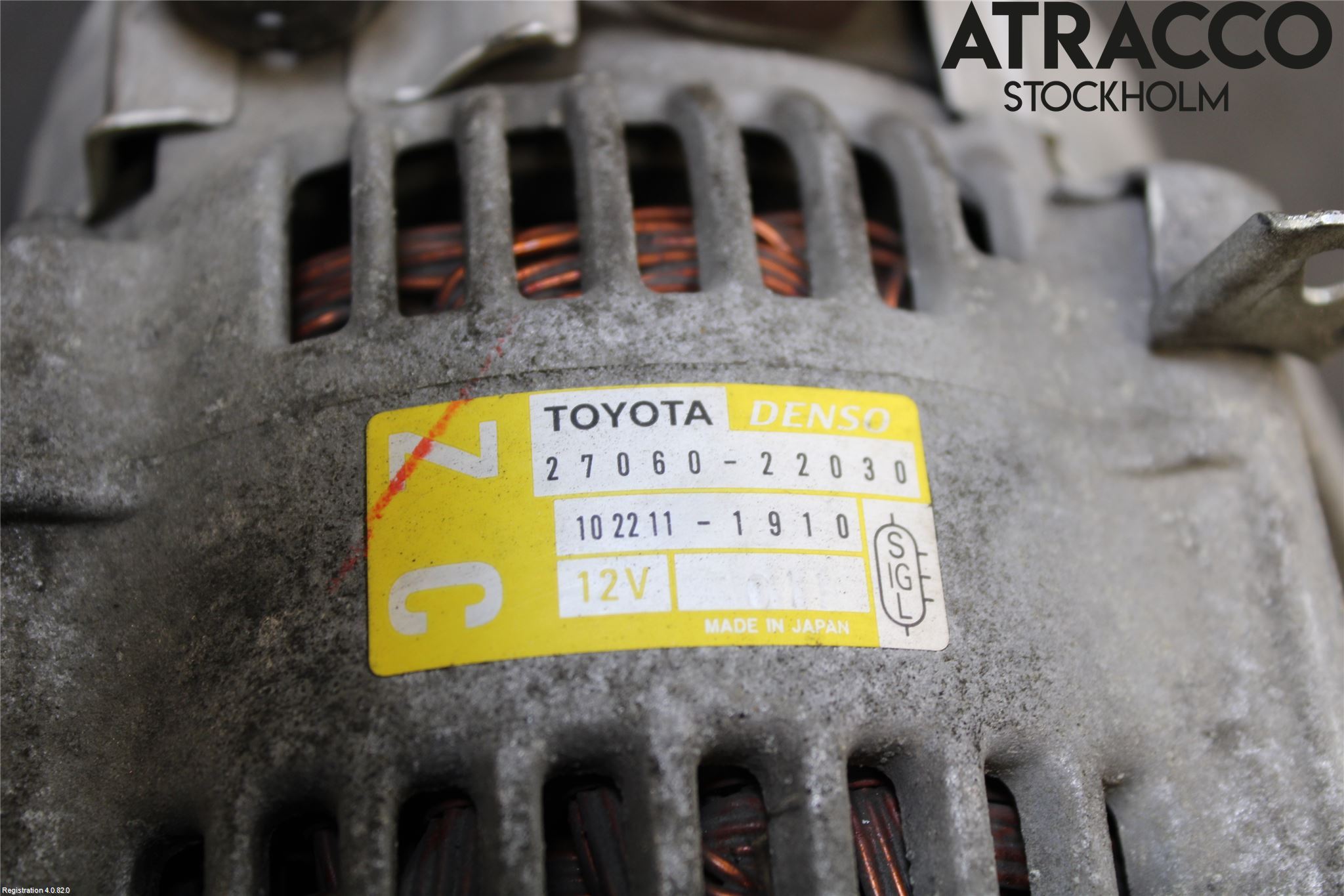 Toyota COROLLA 02-07 Generator