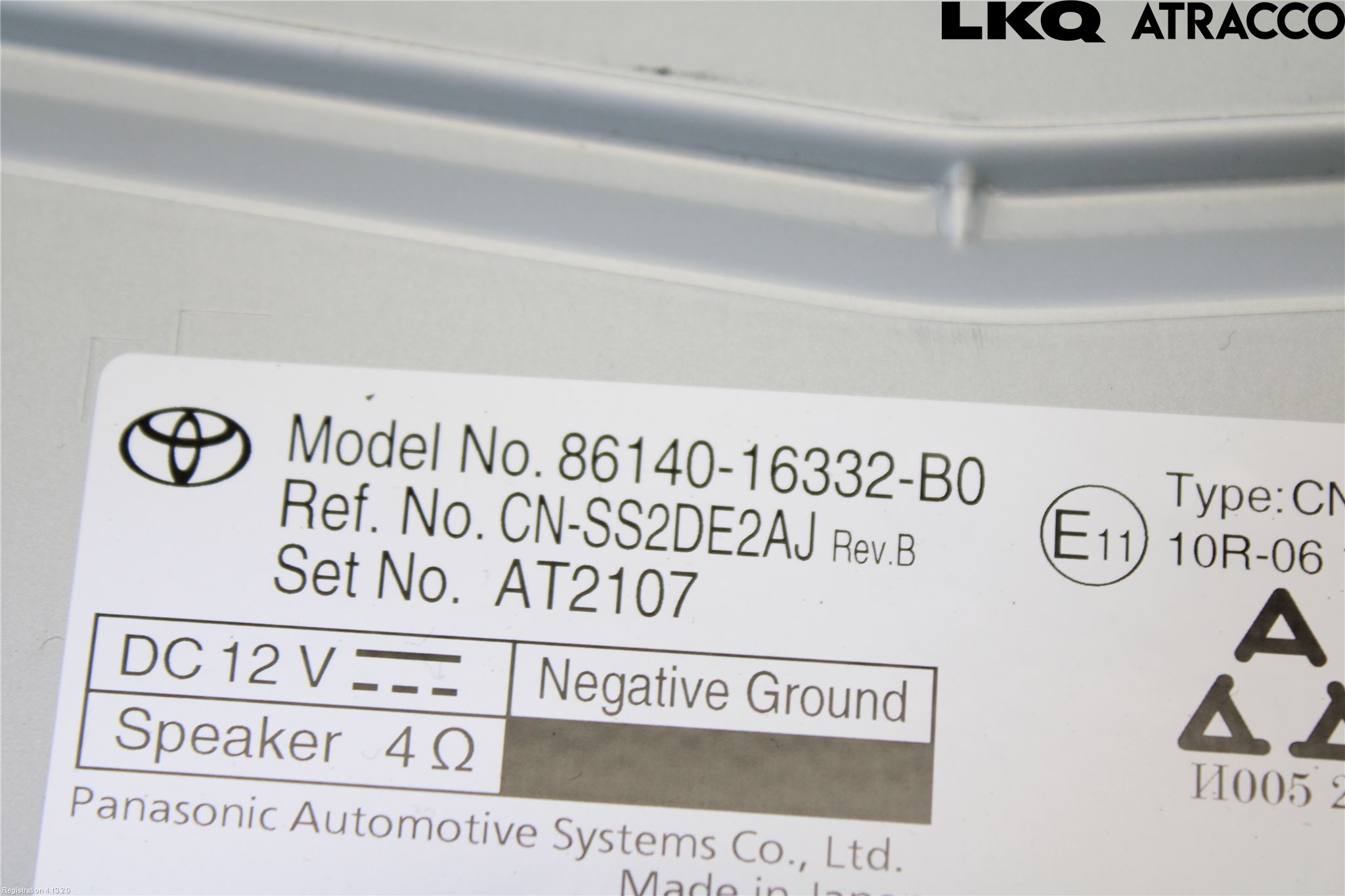 Toyota COROLLA CROSS XG10 22- Cd Radio - Multimediapanel
