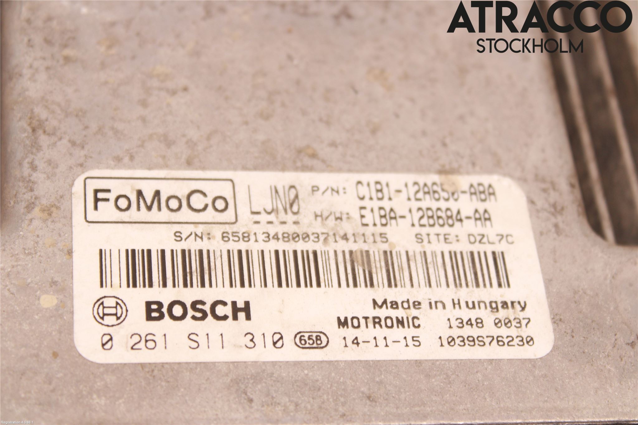 Ford FIESTA 13-17 Styrenhet Insprut Bensin