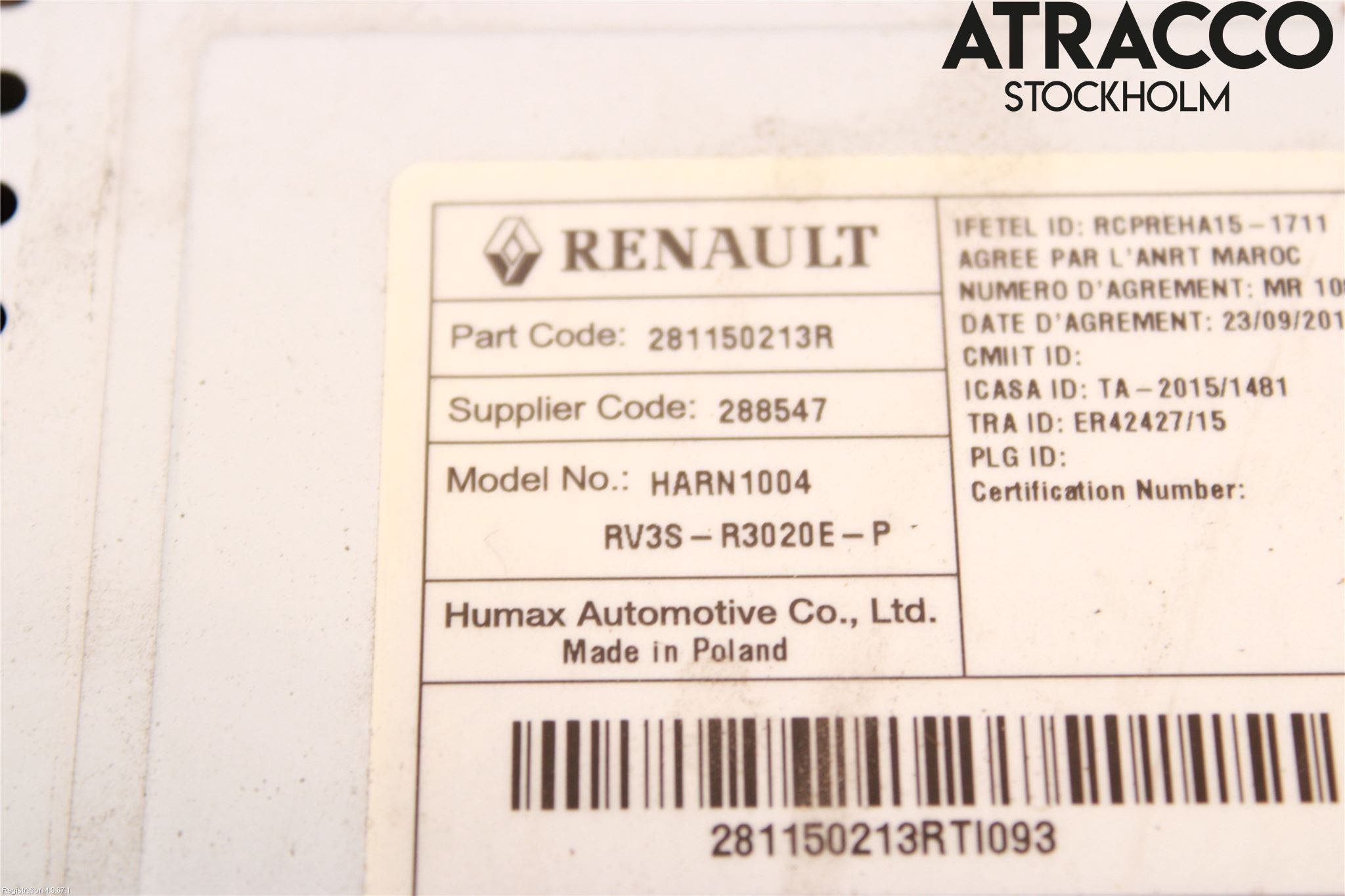 Mercedes-Benz MB CITAN (W415) 13-21 Cd Radio - Multimediapanel