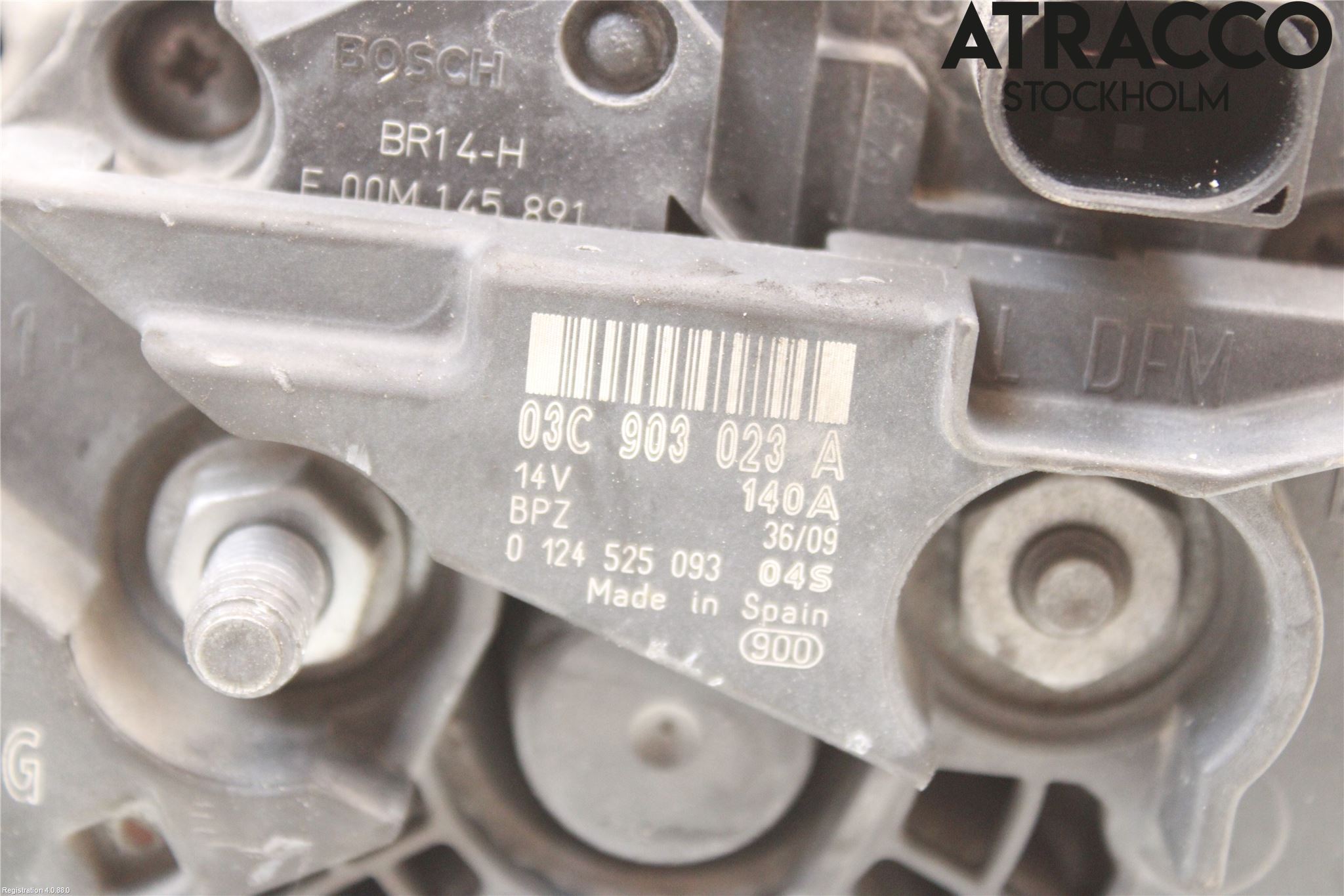 Volkswagen VW GOLF VI 09-13 Generator