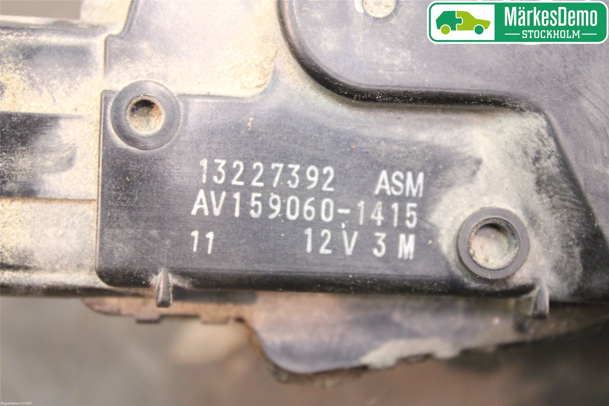 Opel INSIGNIA 09-16 Torkarmotor Vindruta