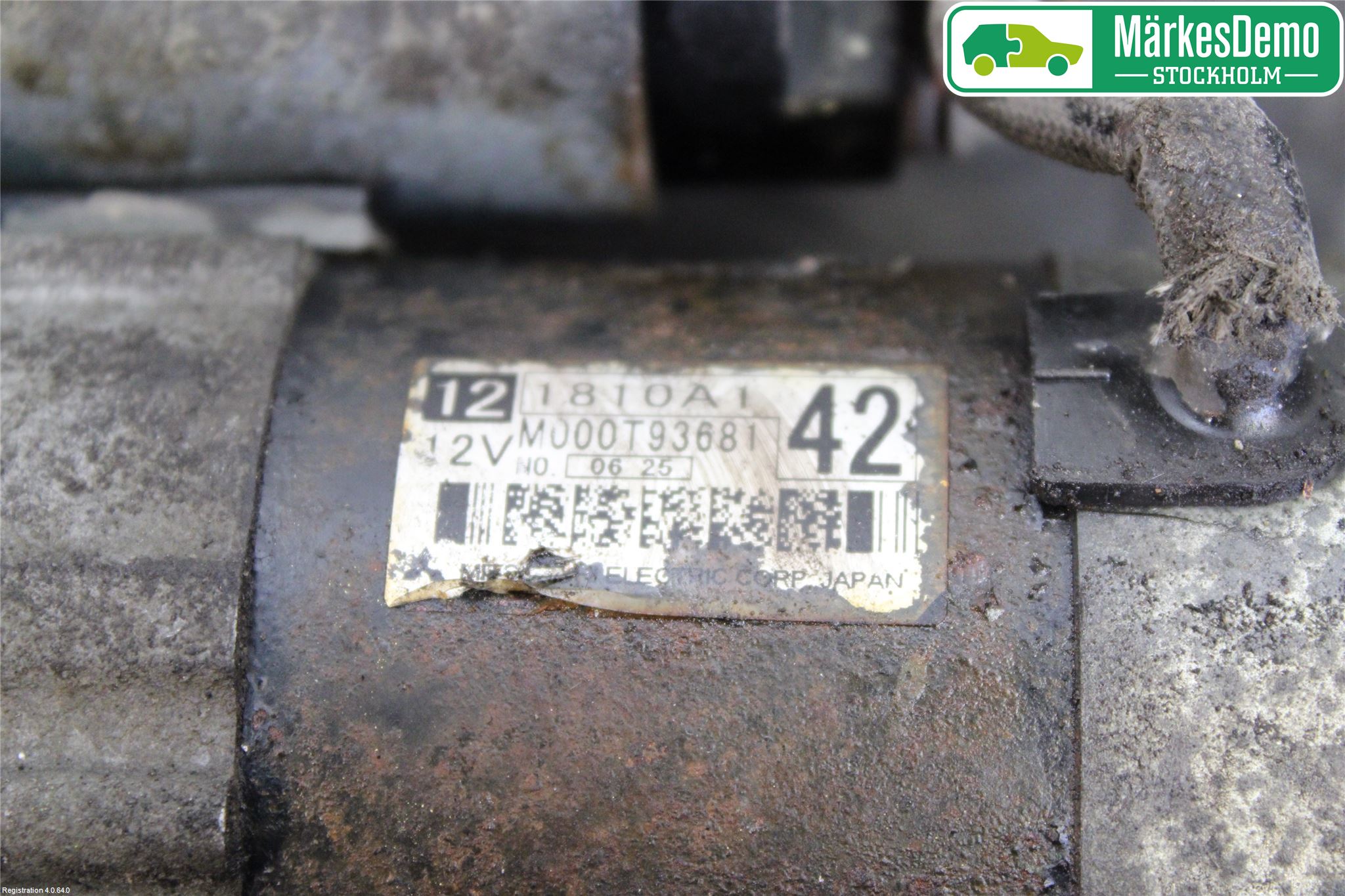 Mitsubishi COLT 09-13 Startmotor