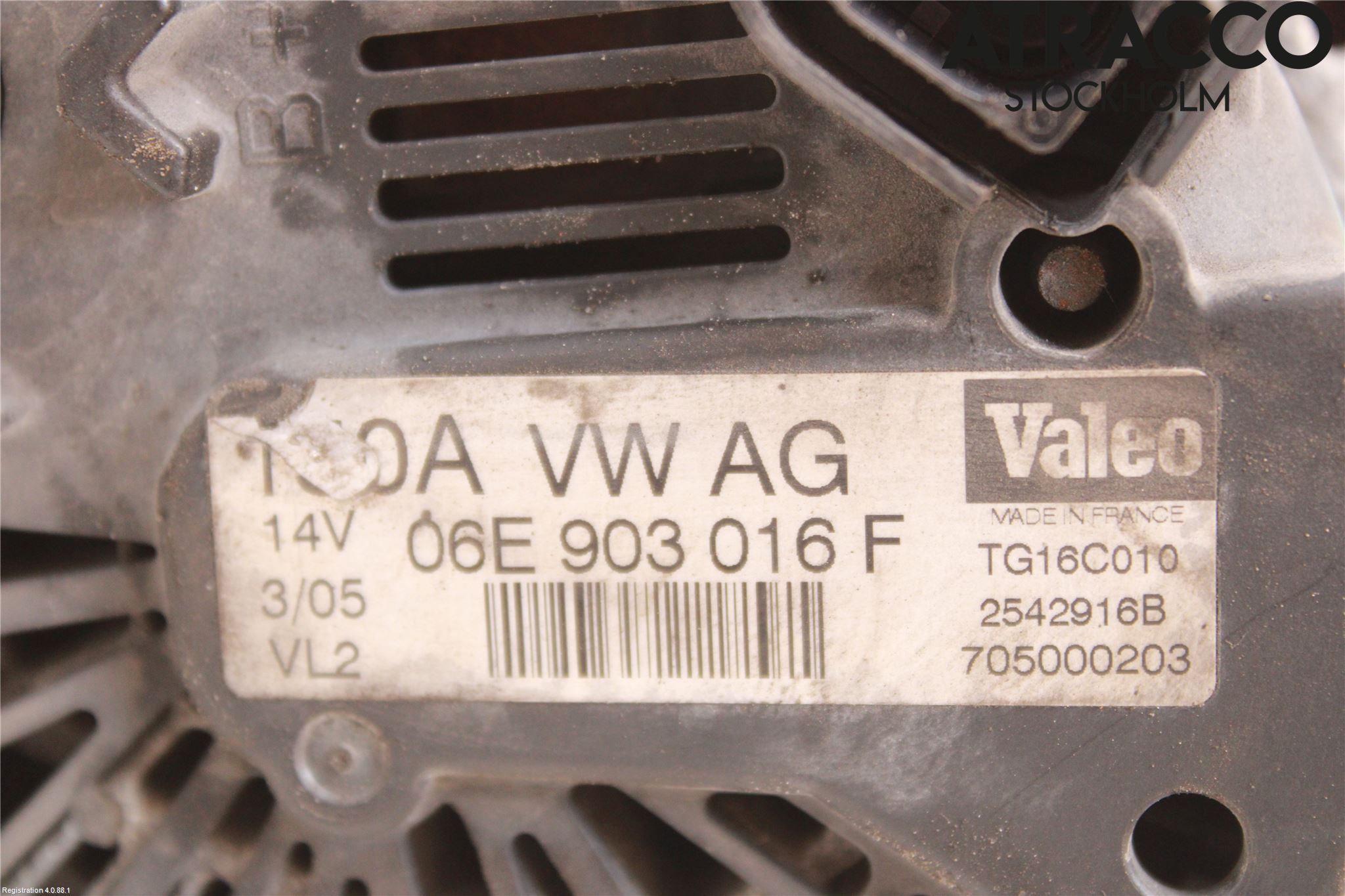 Audi A6/S6     05-11 Generator