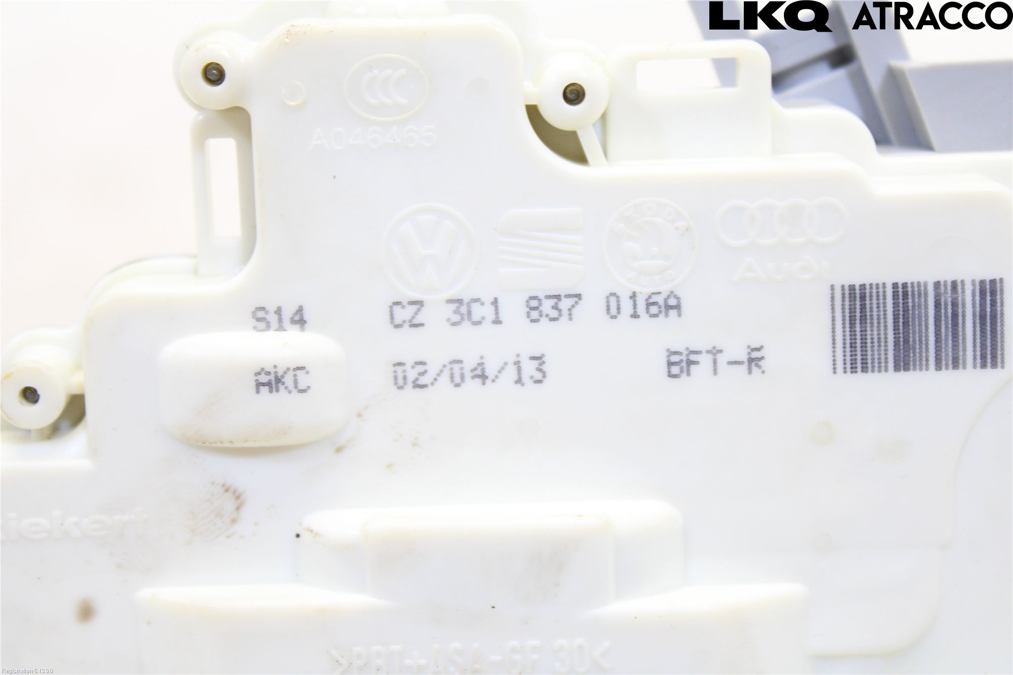 Volkswagen VW PASSAT 11-14 Låskista-Dörrlås