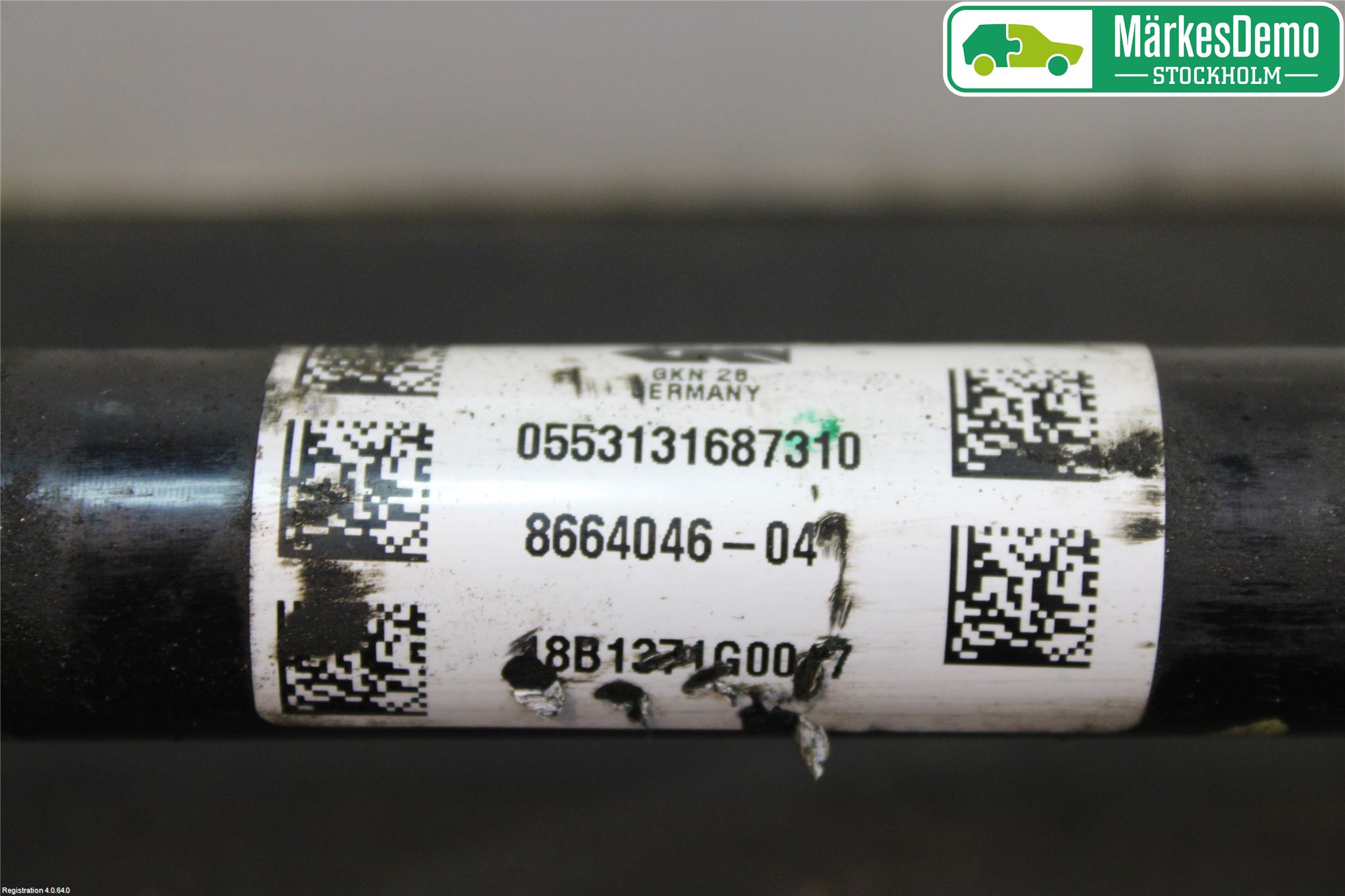 BMW 5 G30/G31/F90 17-23 Drivaxel Bak Höger