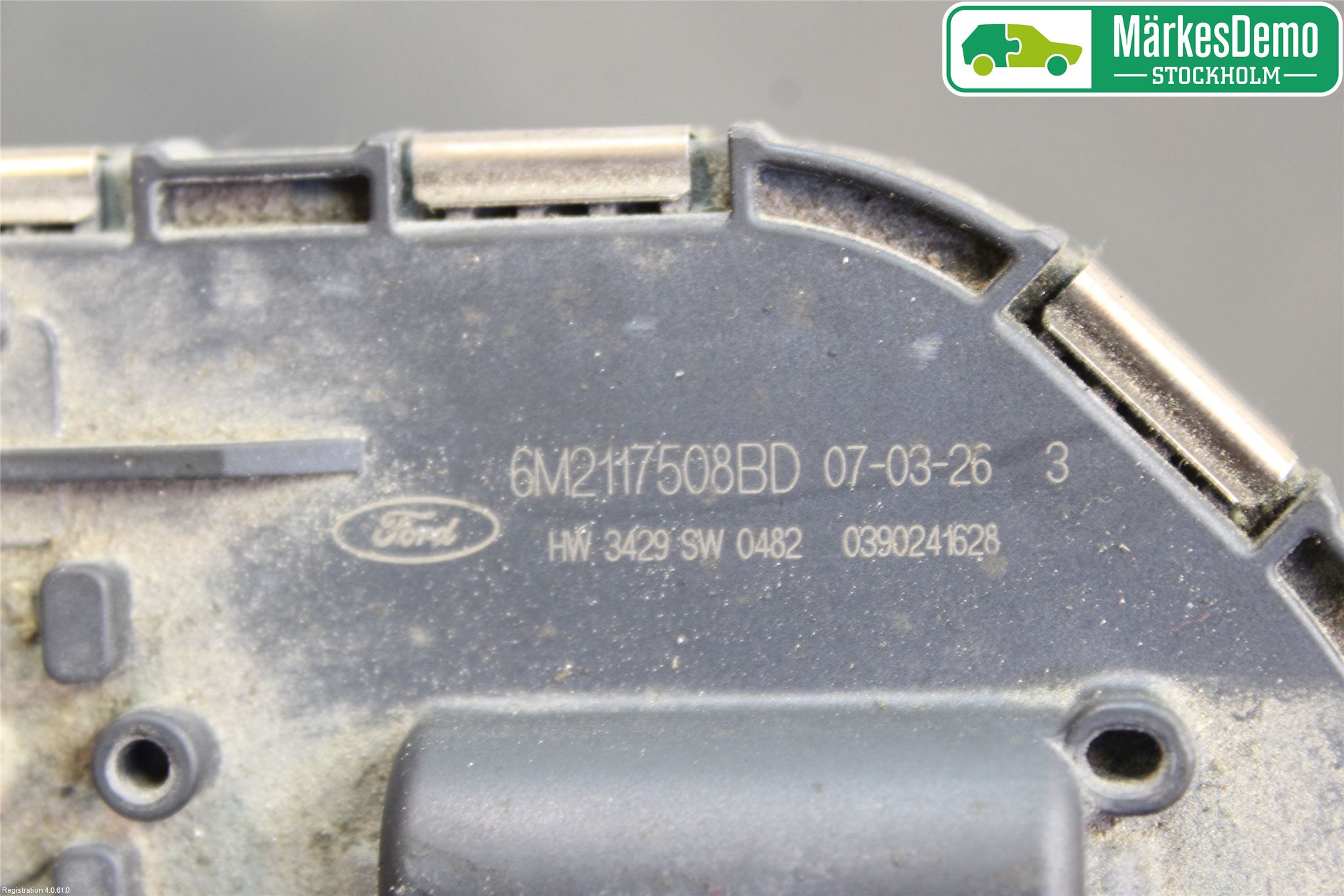 Ford S-MAX 06-15 Torkarmotor Vindruta