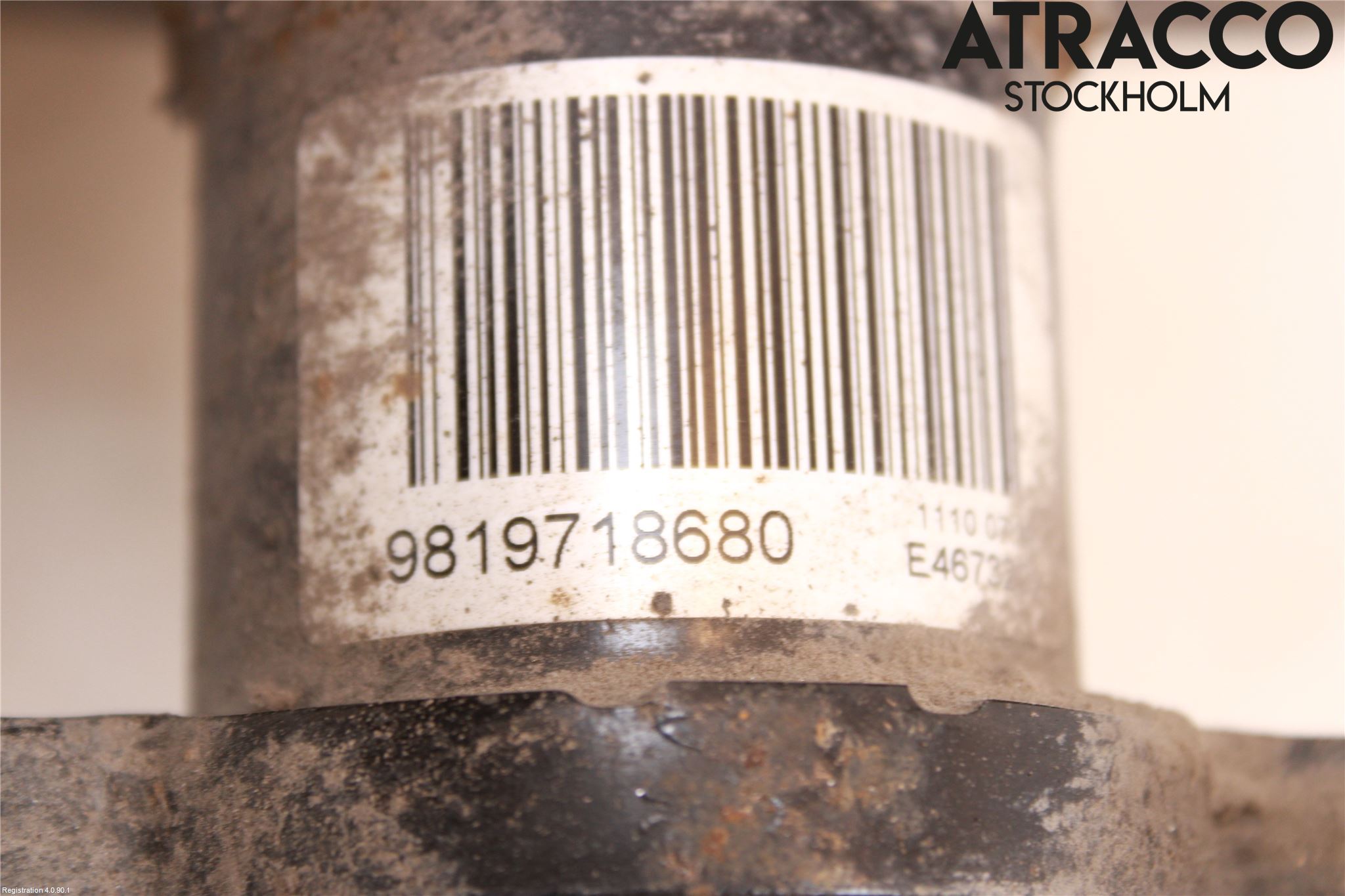 Peugeot 3008 17-24 Fjäderben Fram Vänster