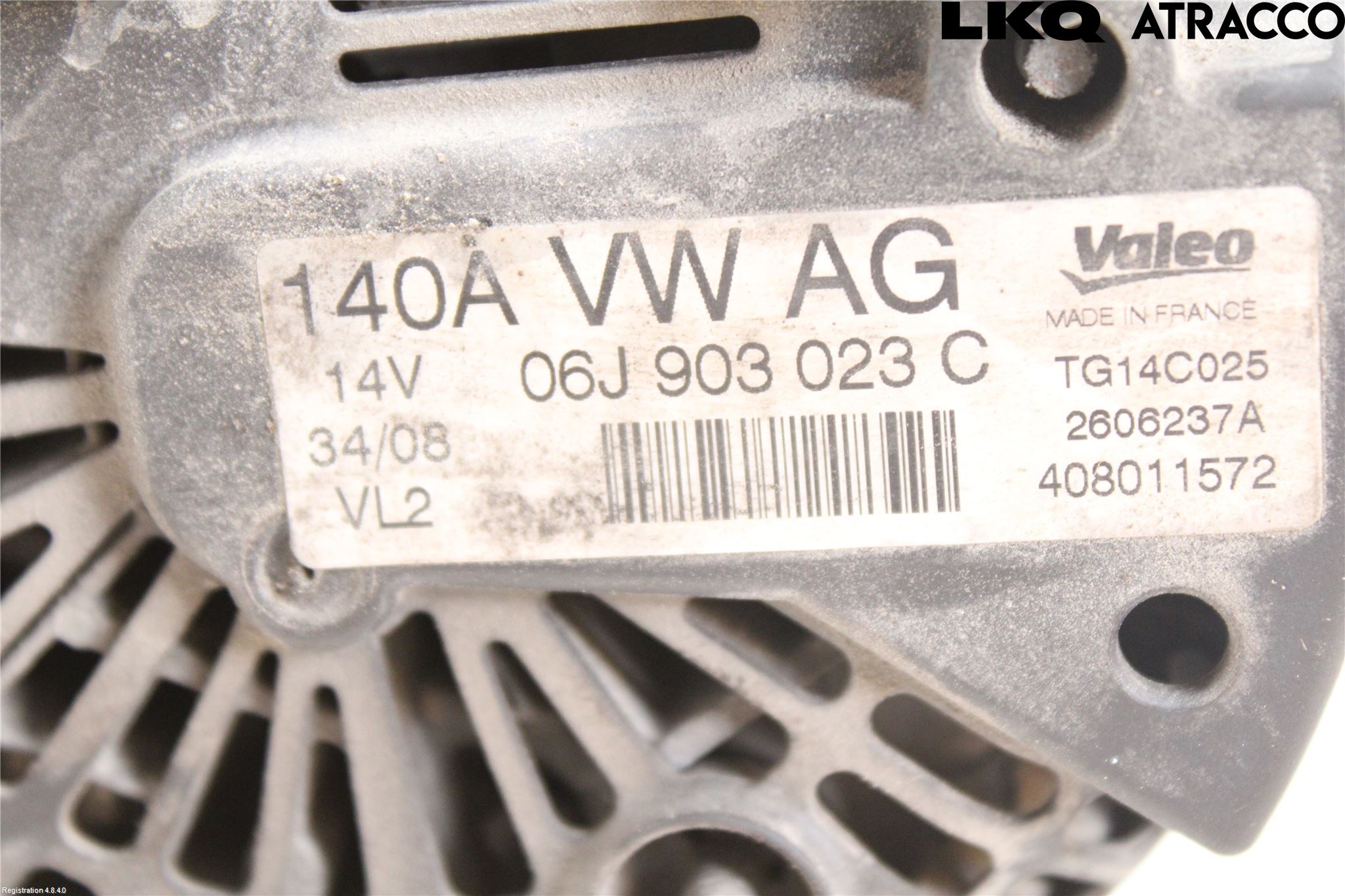 Volkswagen VW PASSAT 05-11 Generator