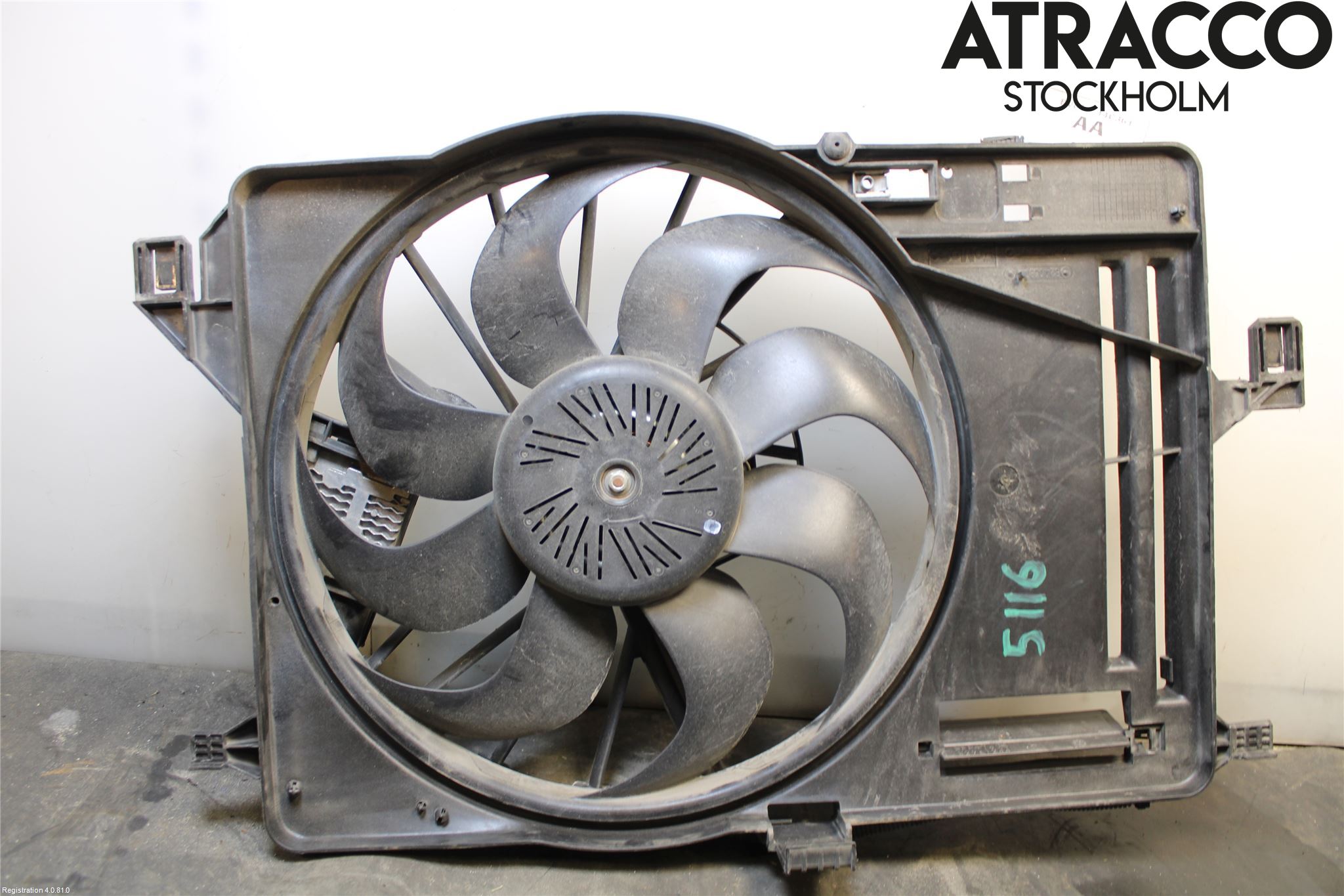 Ford FOCUS 11-14 Kylfläkt El