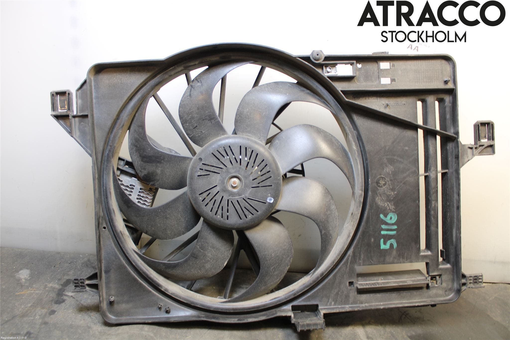 Ford FOCUS 11-14 Kylfläkt El