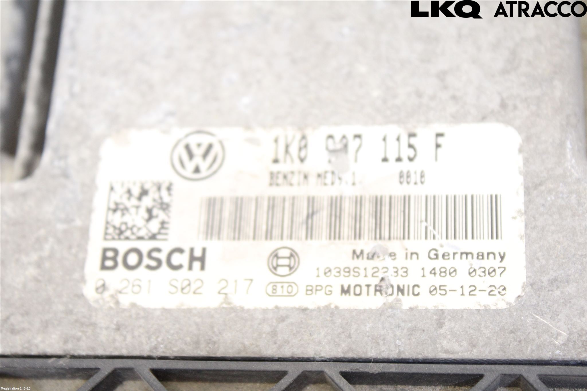 Volkswagen VW GOLF V 04-09 Styrenhet Insprut Bensin