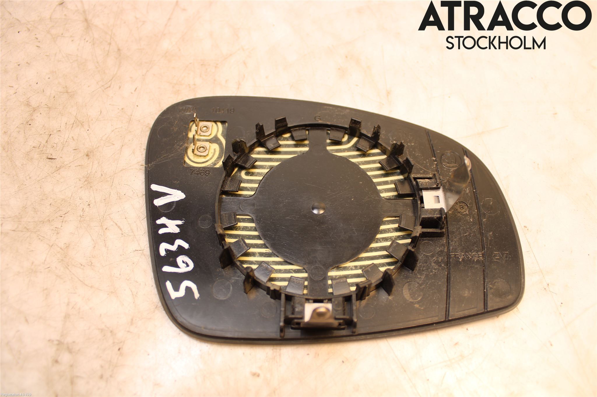 Skoda FABIA 07-14 Spegelglas Vä