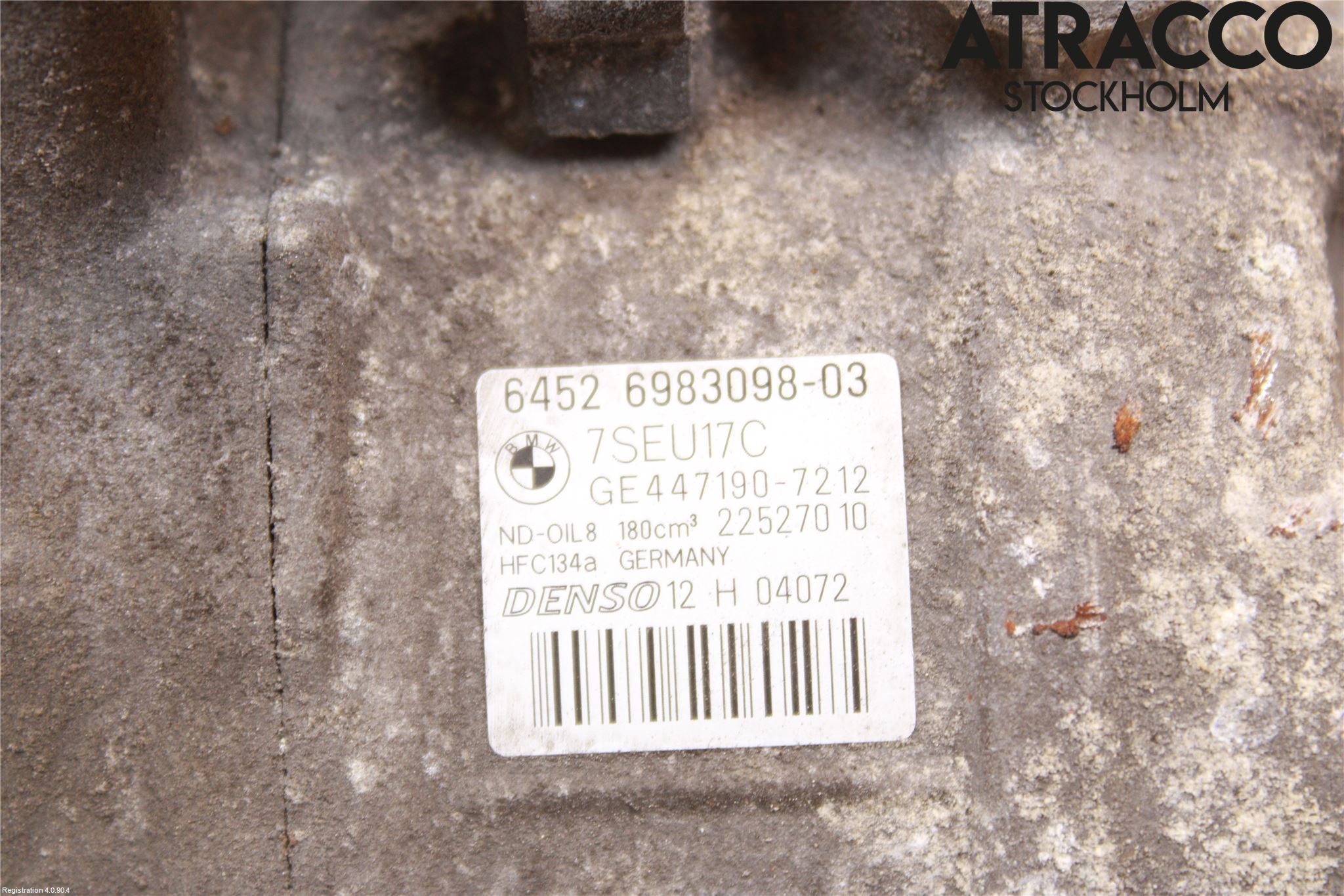 BMW 5 E60/61 Sed/Tou 02-10 Ac Kompressor