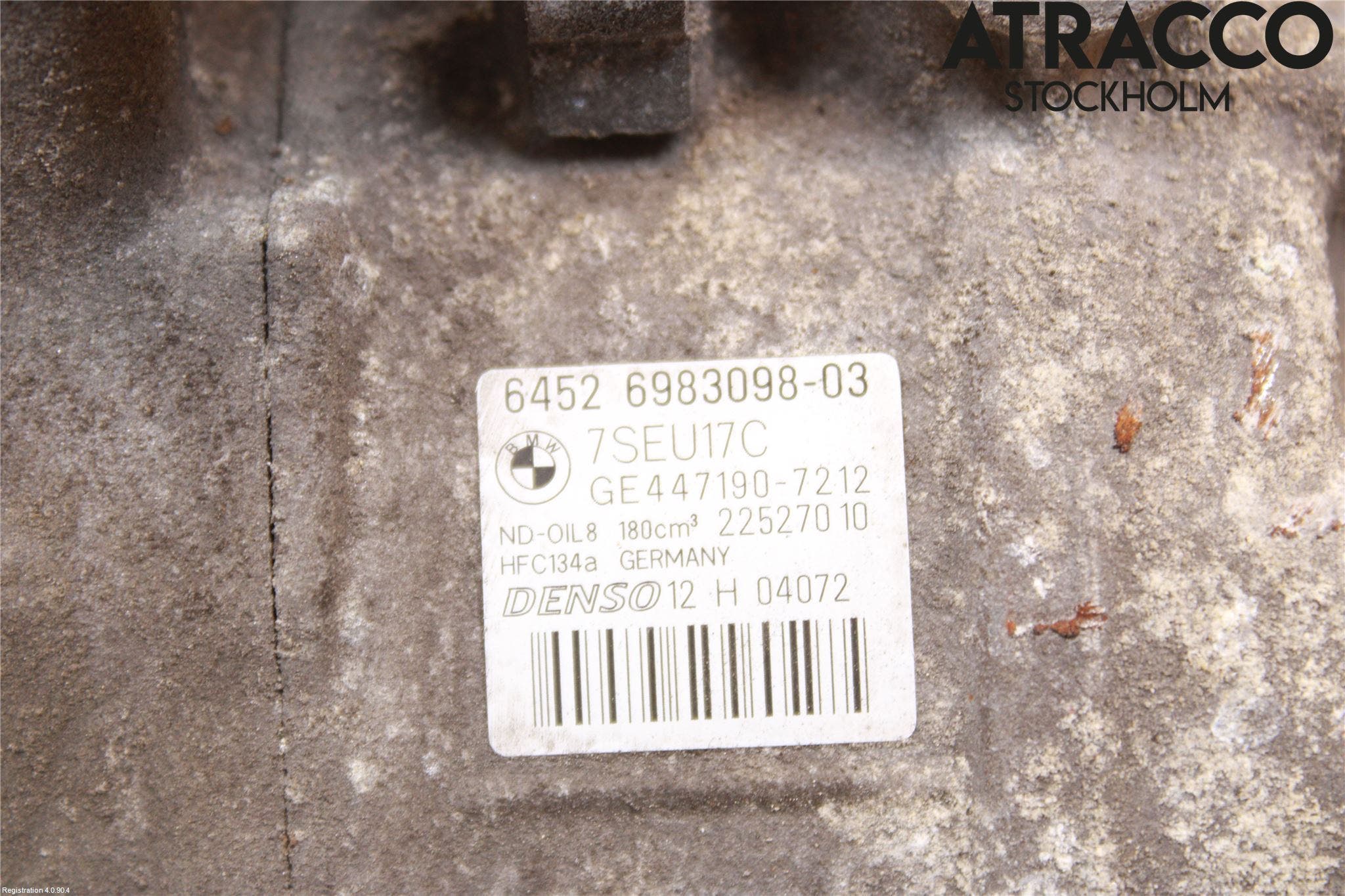 BMW 5 E60/61 Sed/Tou 02-10 Ac Kompressor