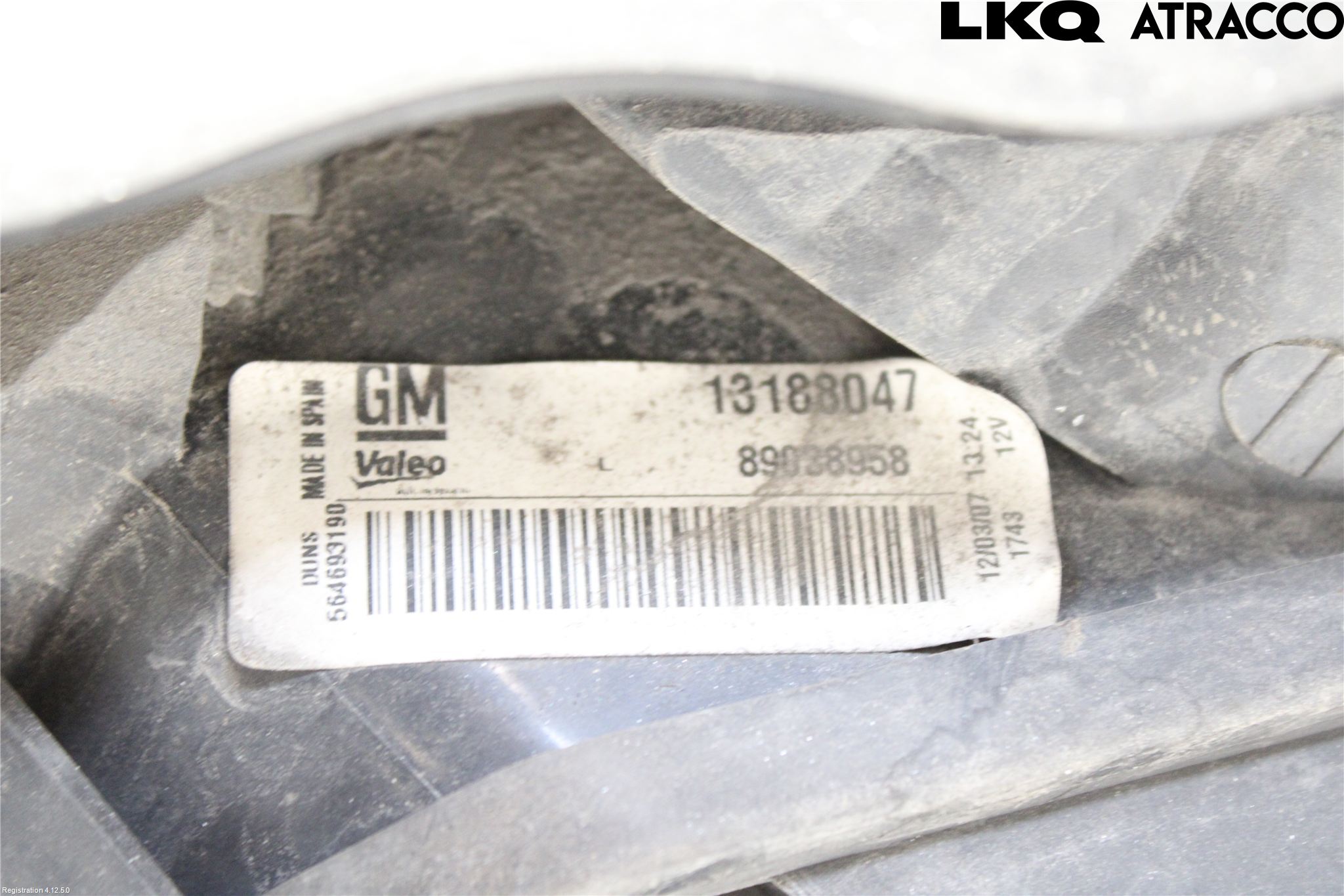 Opel CORSA D 07-14 Bakljus Vänster