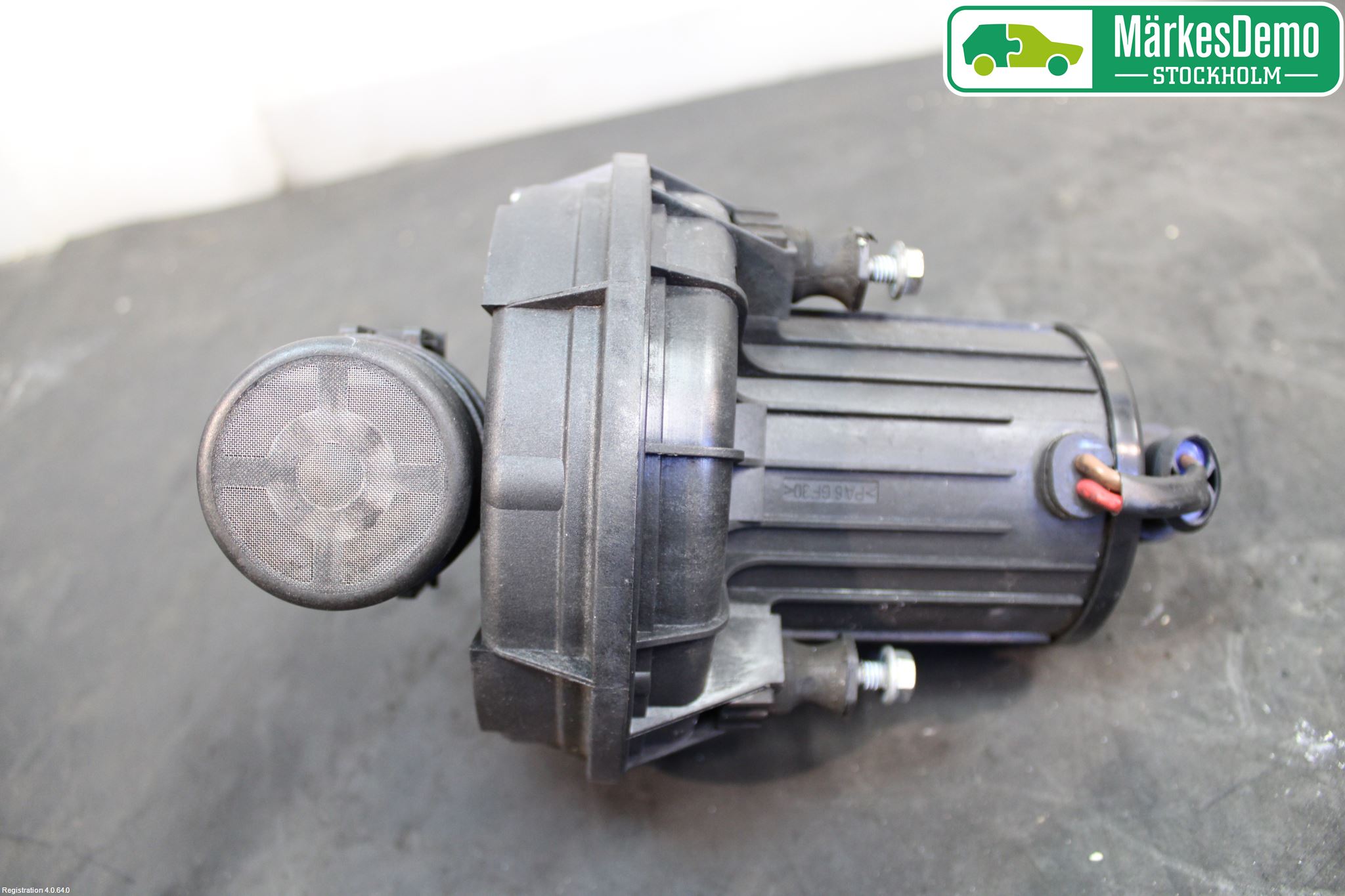 McLAREN Luftpump-Avgasrening