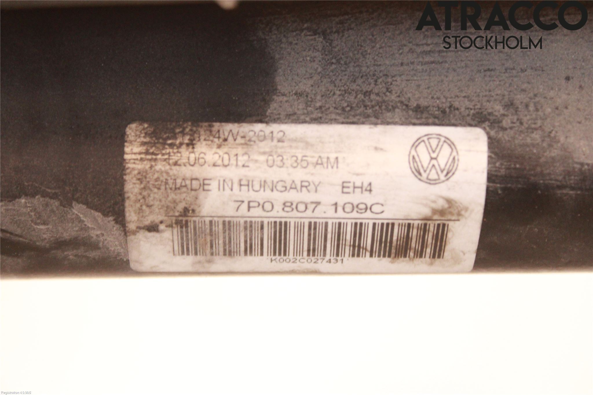 Porsche CAYENNE 03- Stötfångarbalk Fram