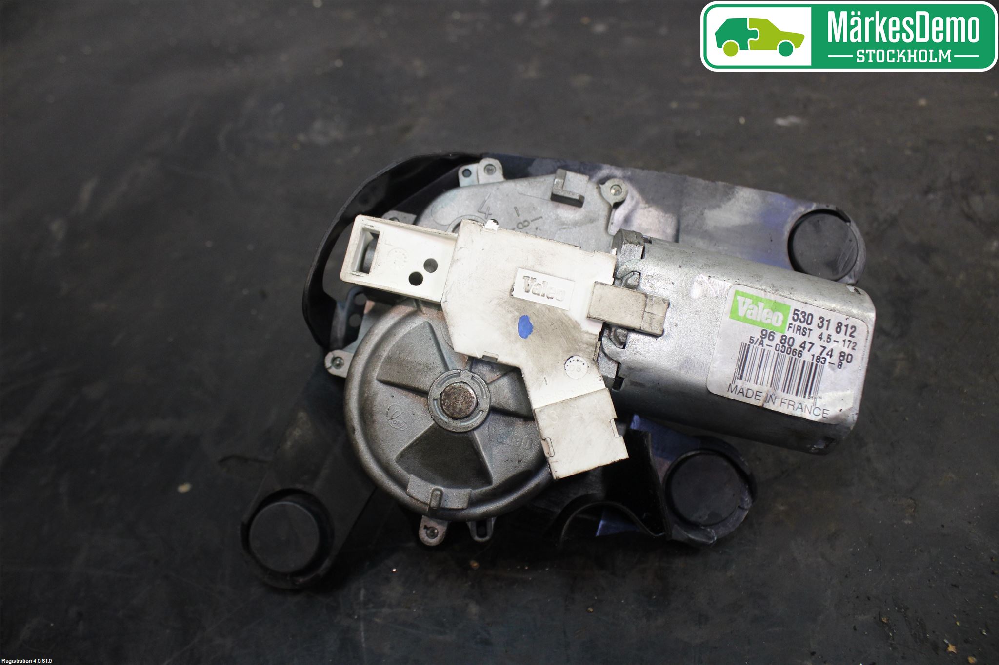 Peugeot 308 08-13 Torkarmotor Baklucka