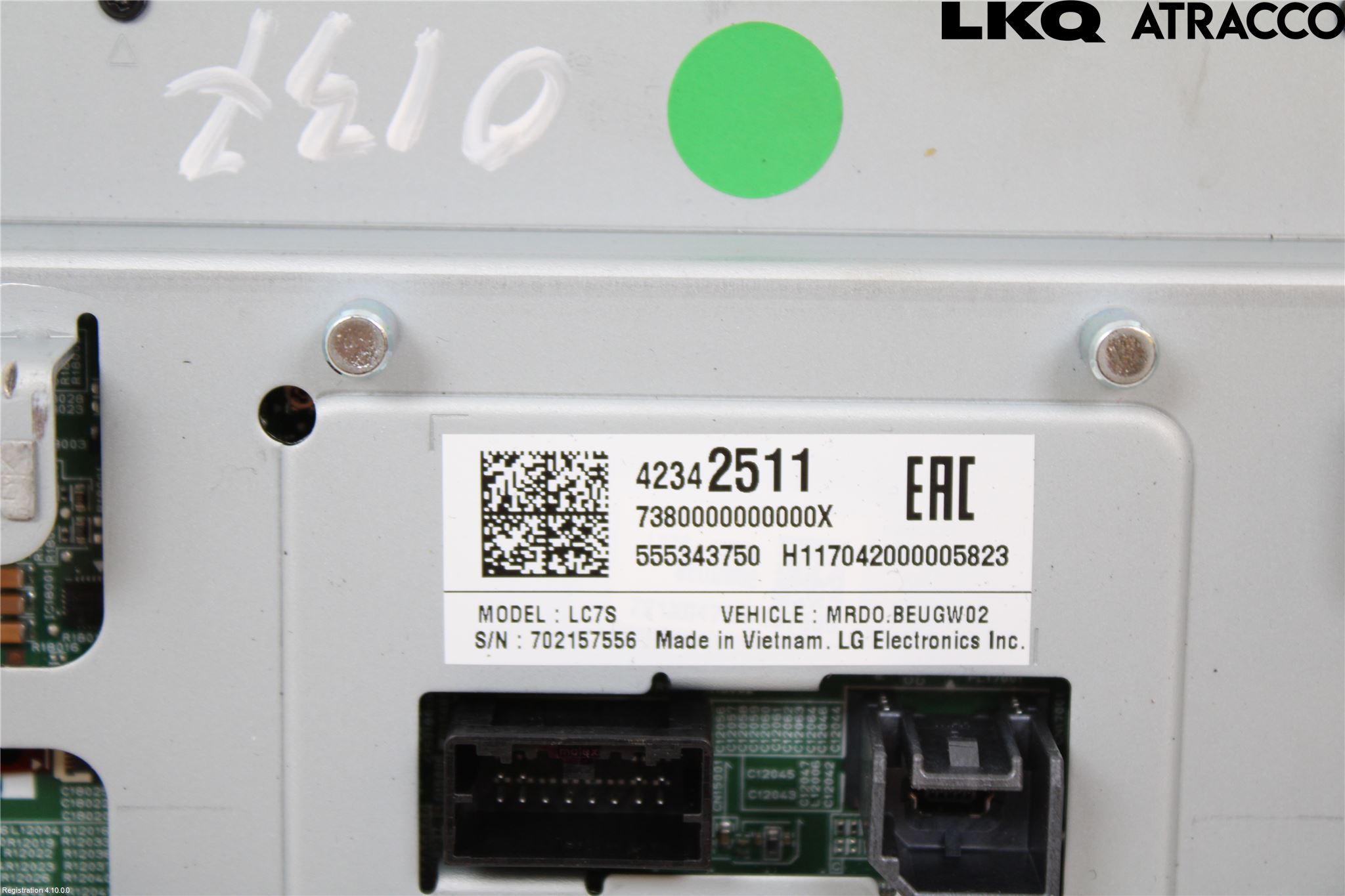 Opel ASTRA K 16-22 Multifunktionsdisplay