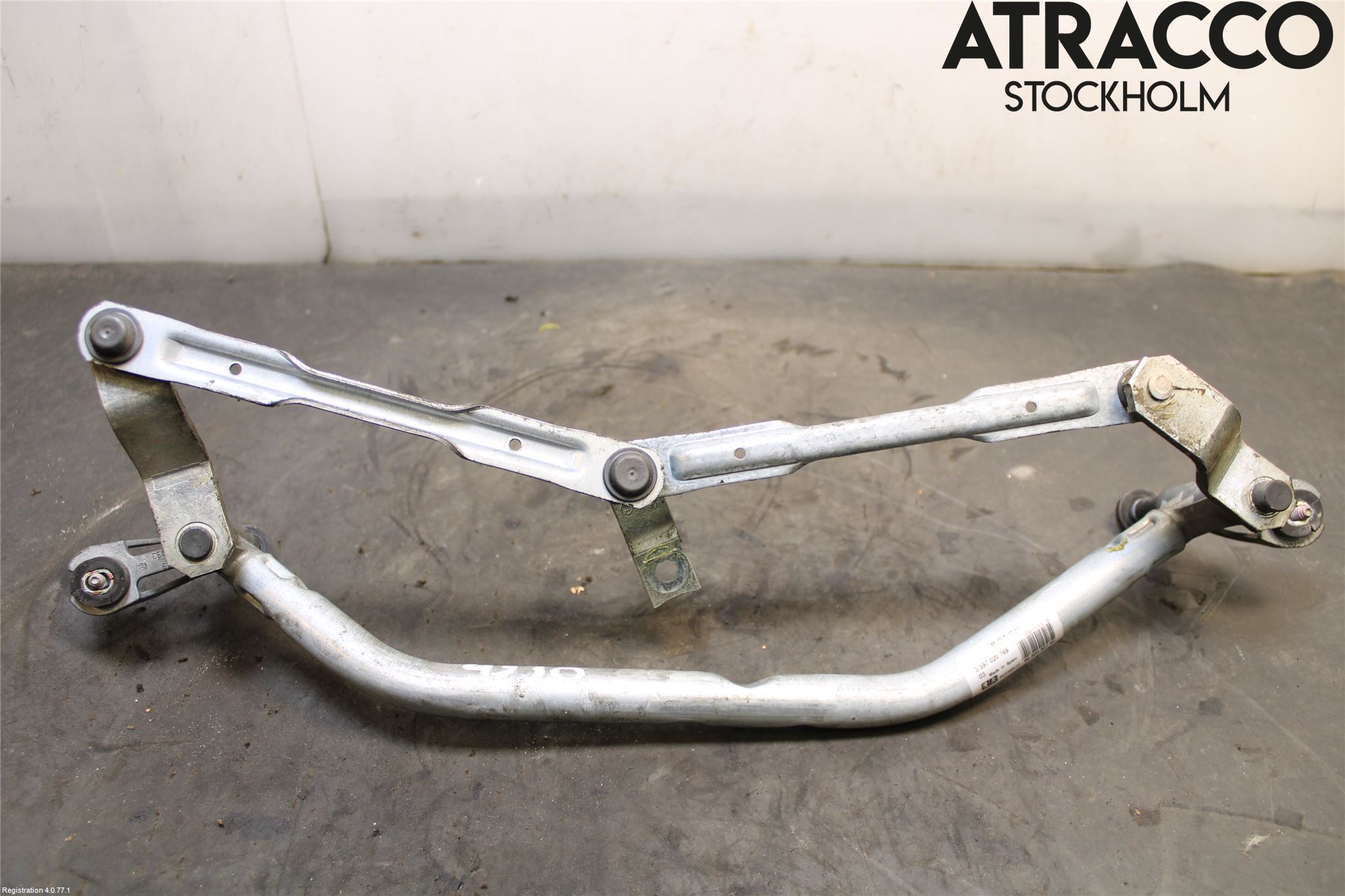 Peugeot 207 Torkarmekanism Vindruta