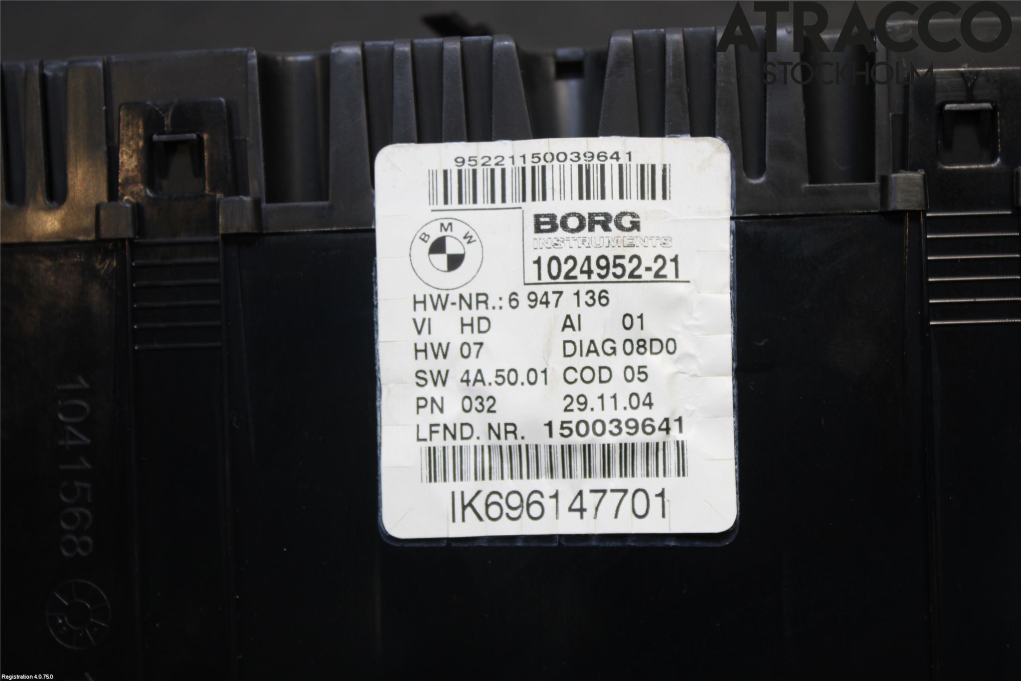 BMW 1 E87/81 5D/3D 03-11 Instrument Komb