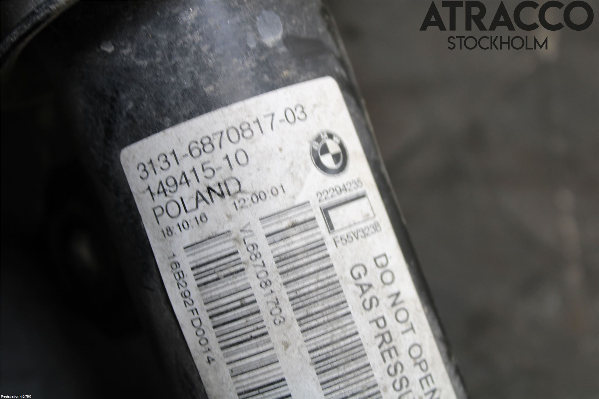 Mini ONE/COOPER 5DR F55 14-24 Fjäderben Fram Vänster