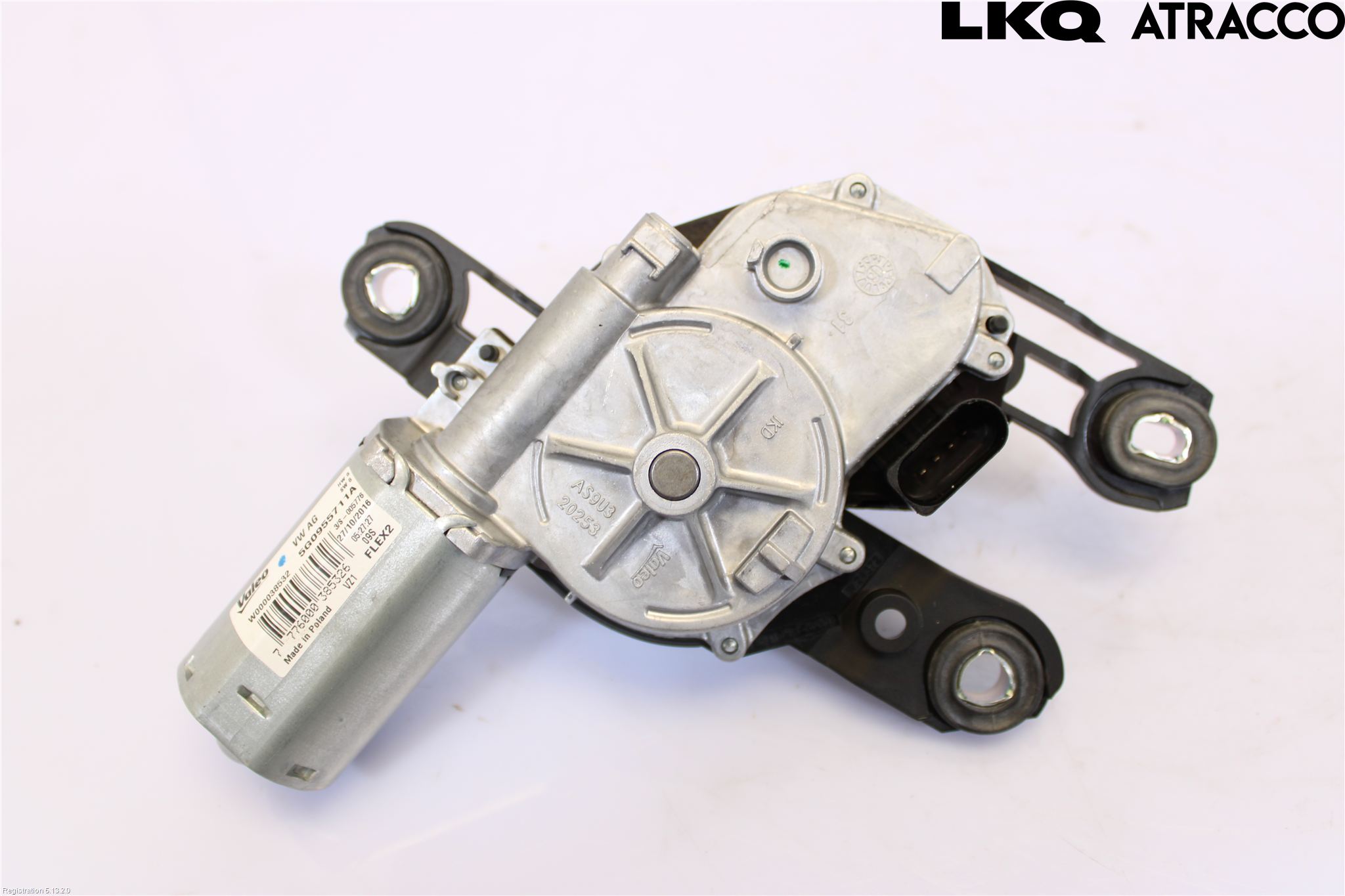 Volkswagen VW GOLF / E-GOLF VII 13-20 Torkarmotor Baklucka