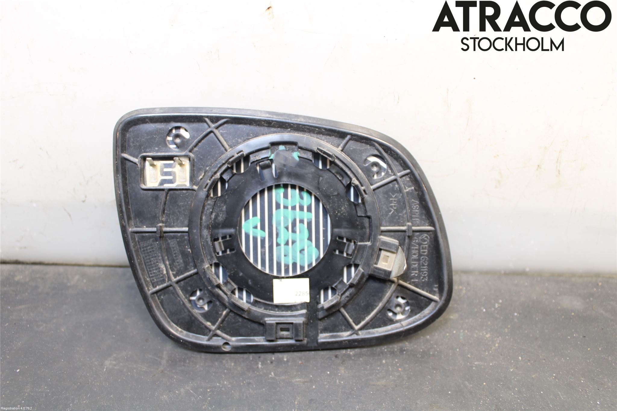 Kia CEED 06-12 Spegelglas Vä