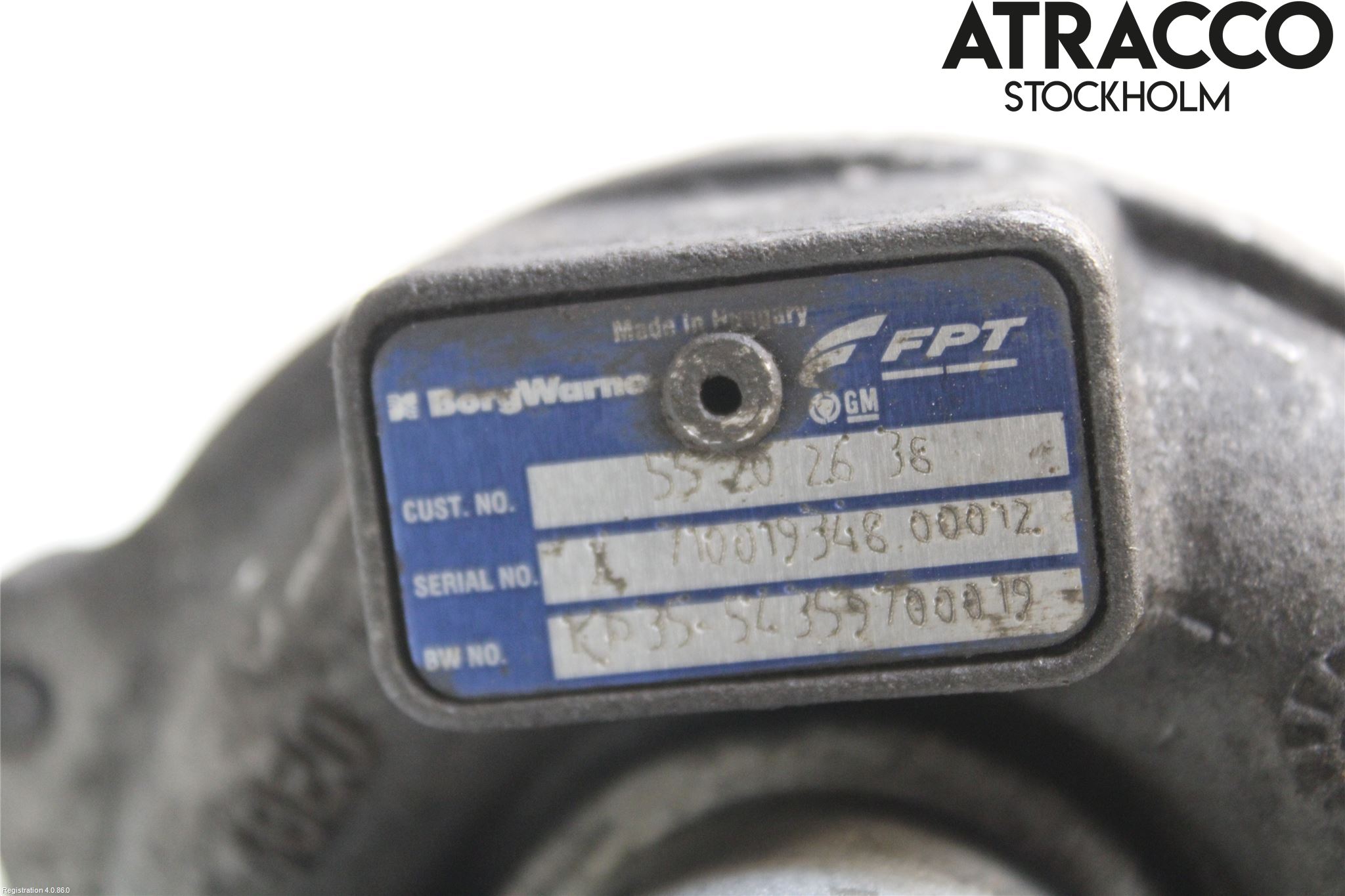 Opel COMBO 02-12 Turboaggregat