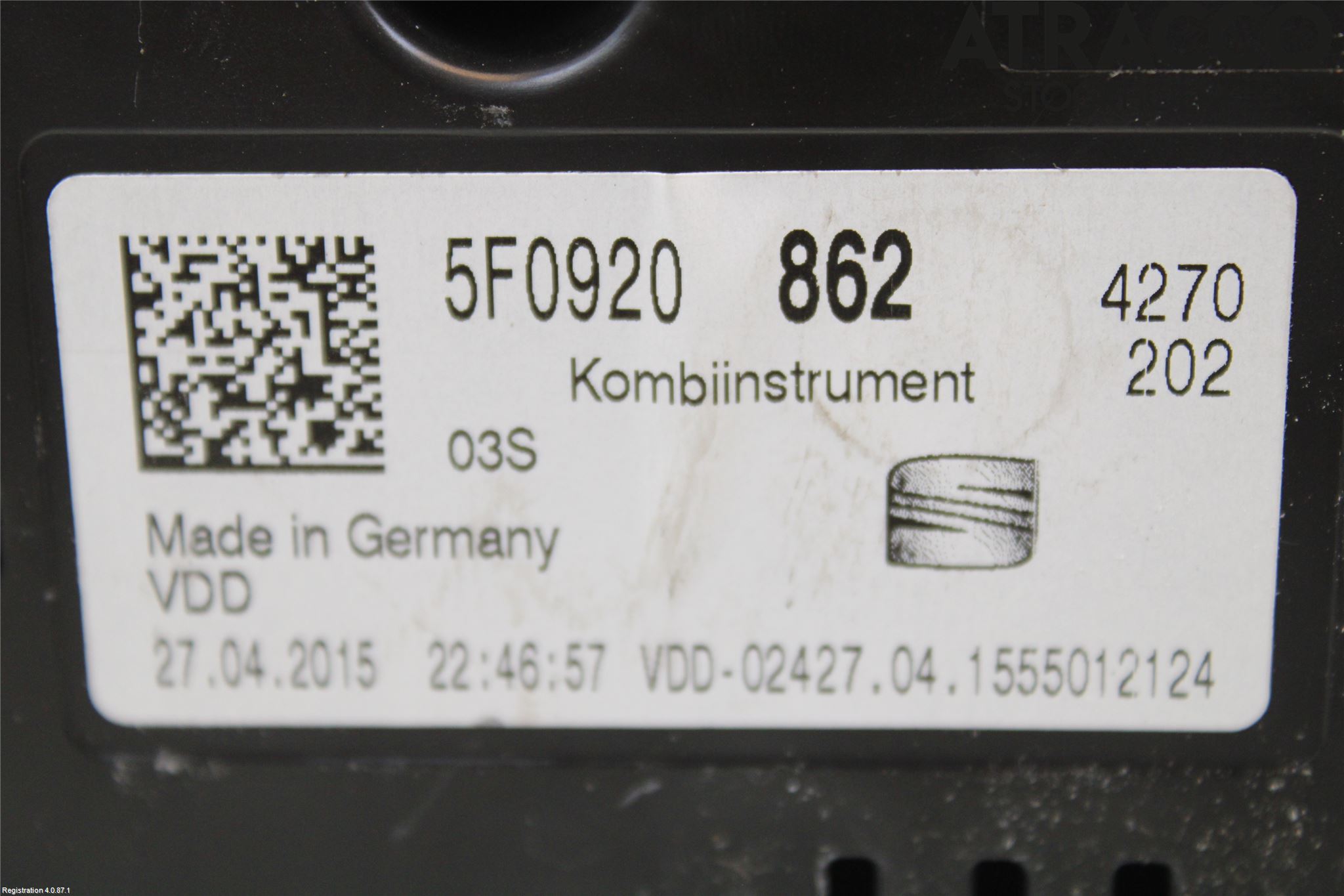 Seat LEON 13-20 Instrument Komb