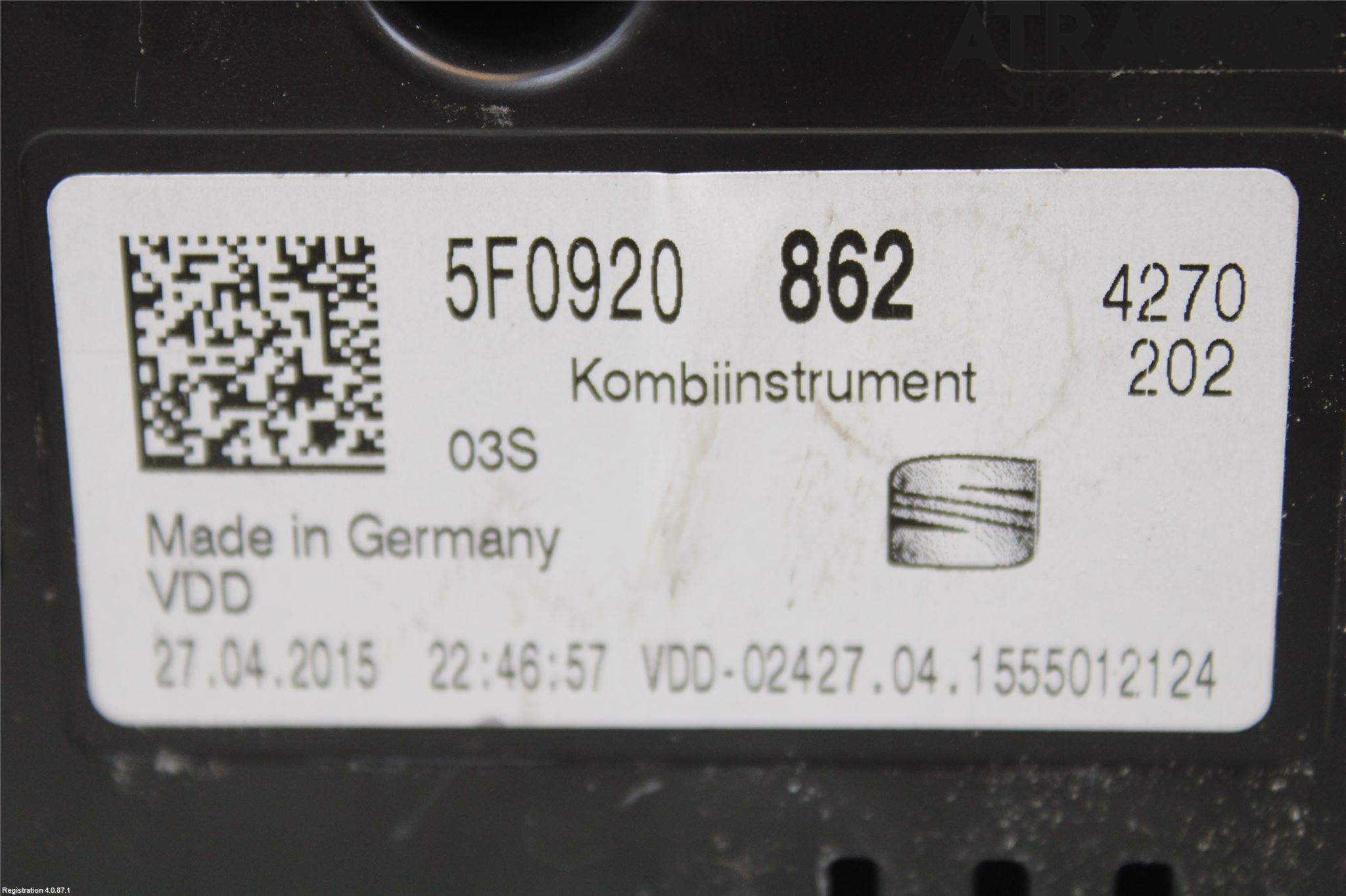 Seat LEON 13-20 Instrument Komb