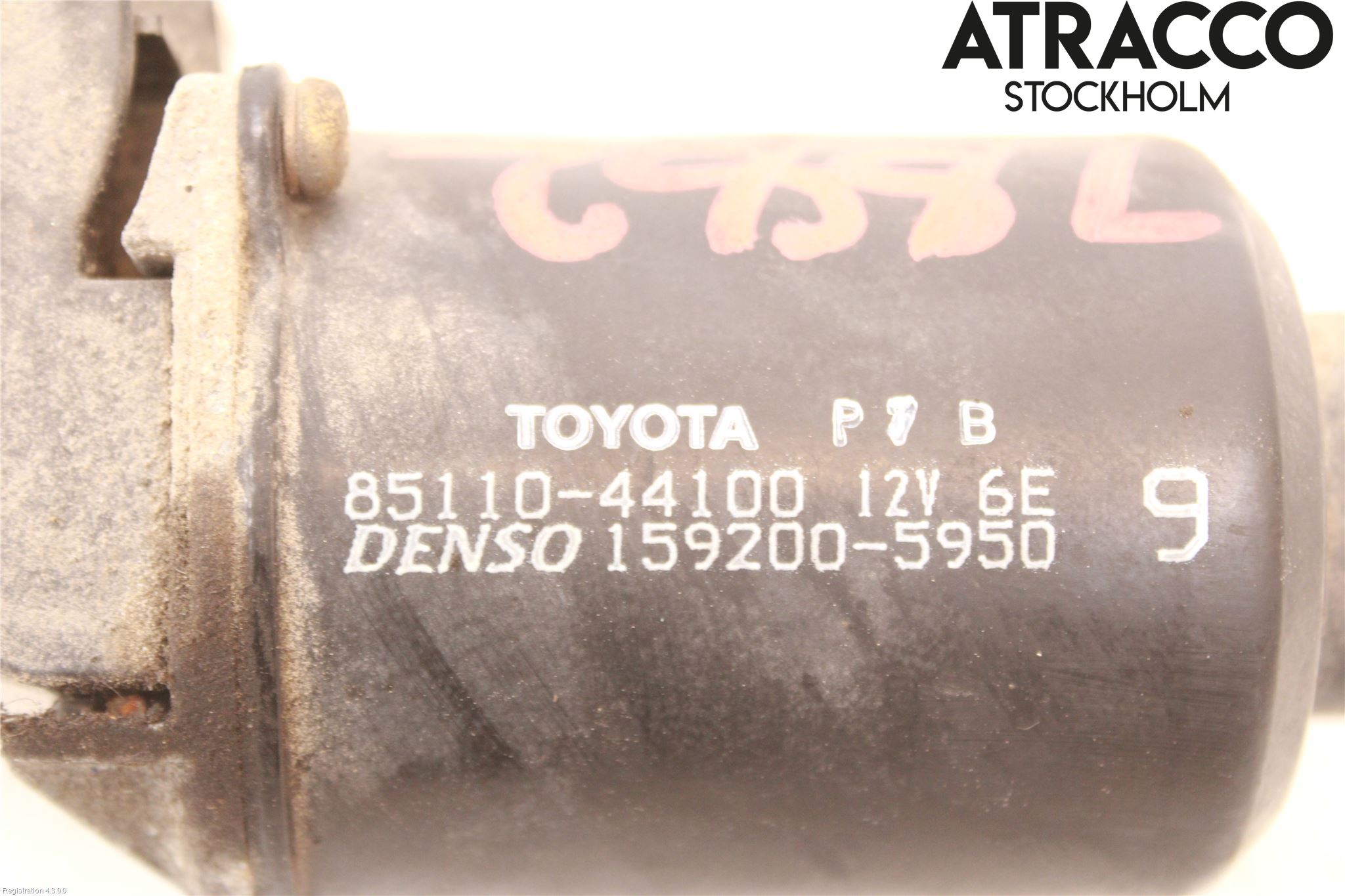 Toyota AVENSIS VERSO Torkarmotor Vindruta