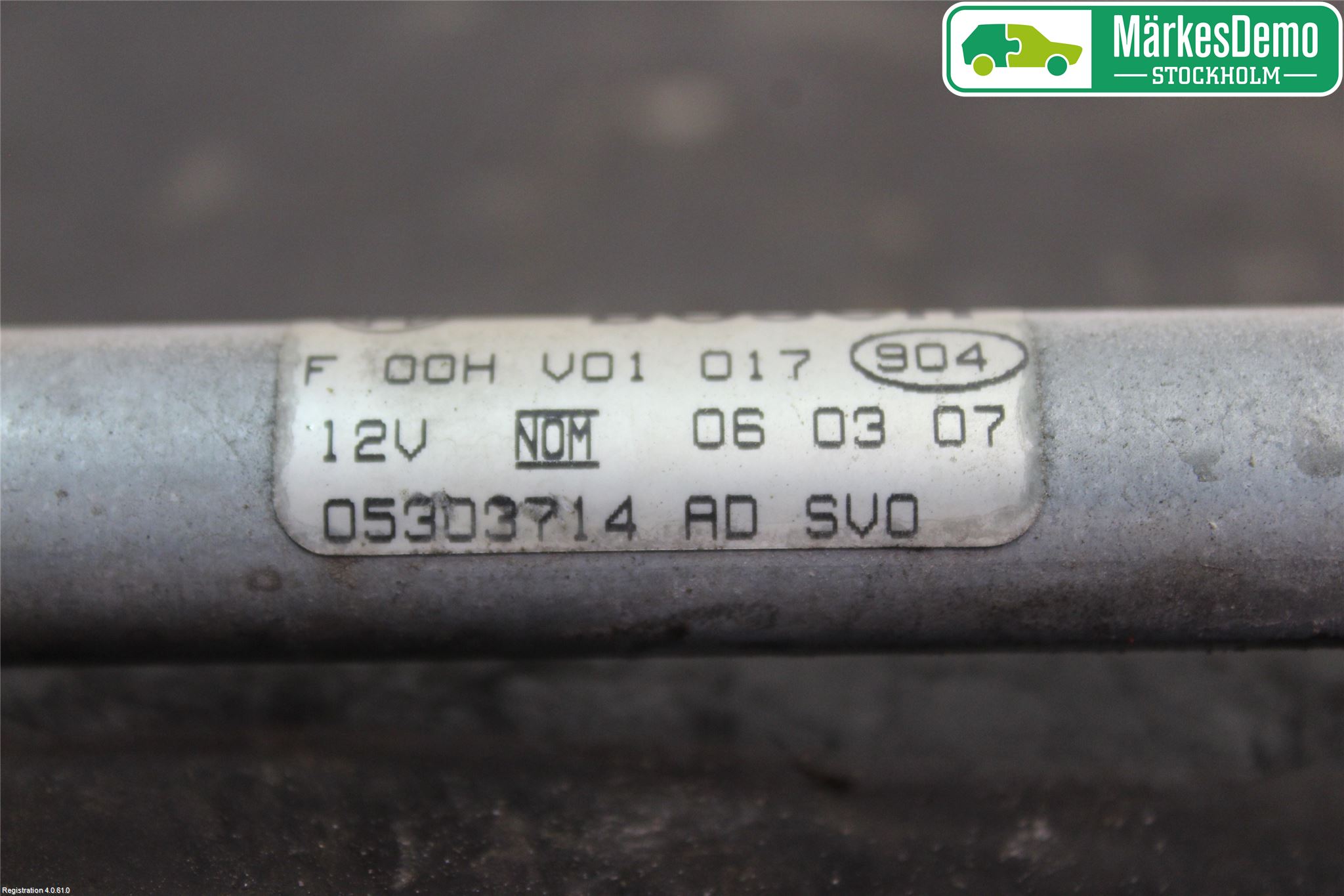 Dodge AVENGER Torkarmekanism Vindruta