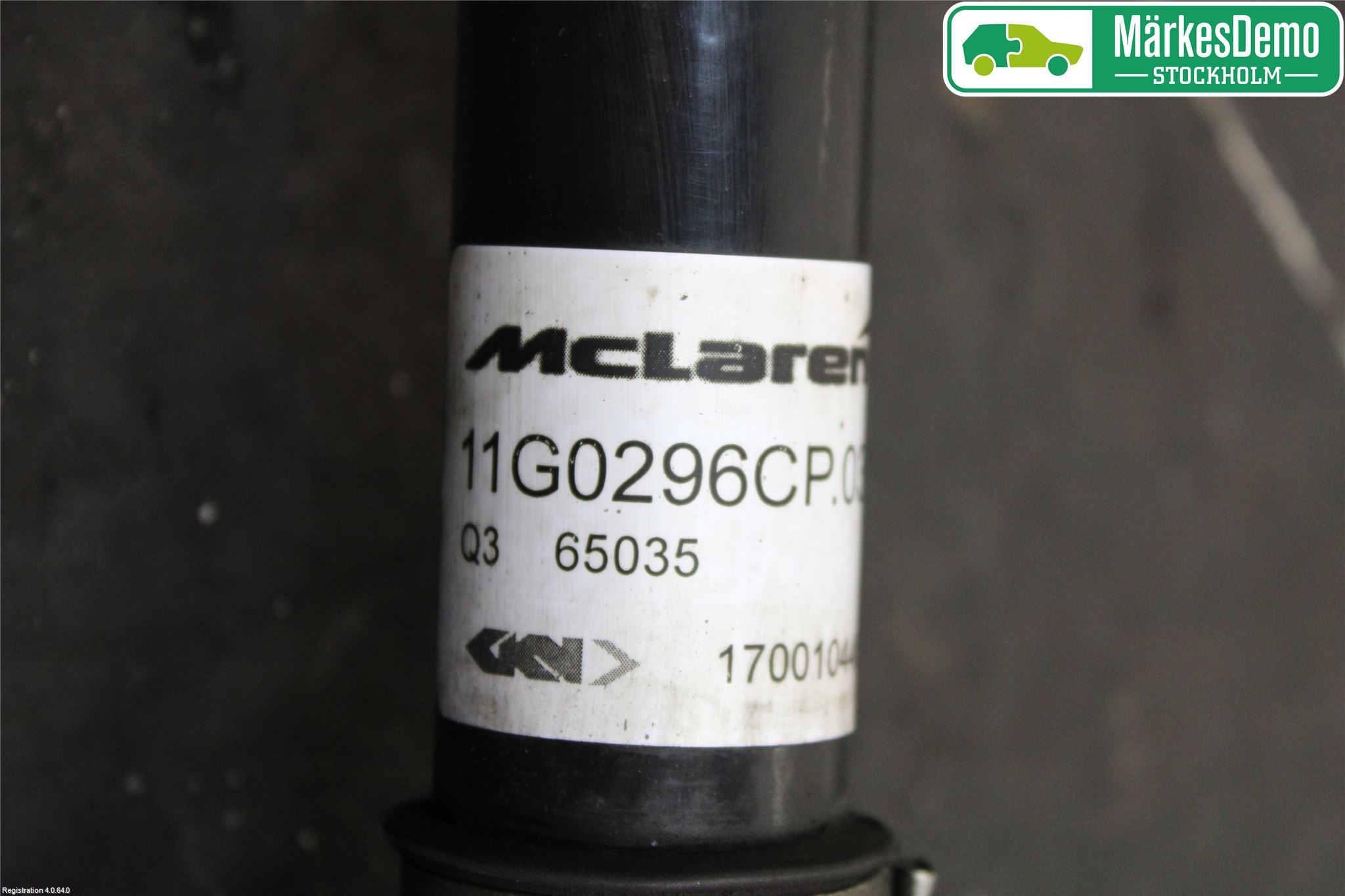 McLAREN Drivaxel Bak Vänster