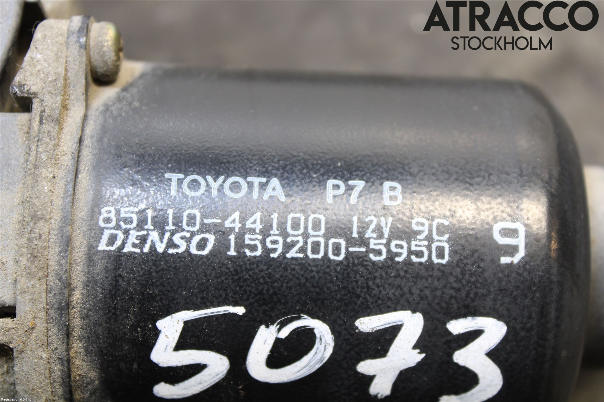 Toyota AVENSIS VERSO Torkarmotor Vindruta