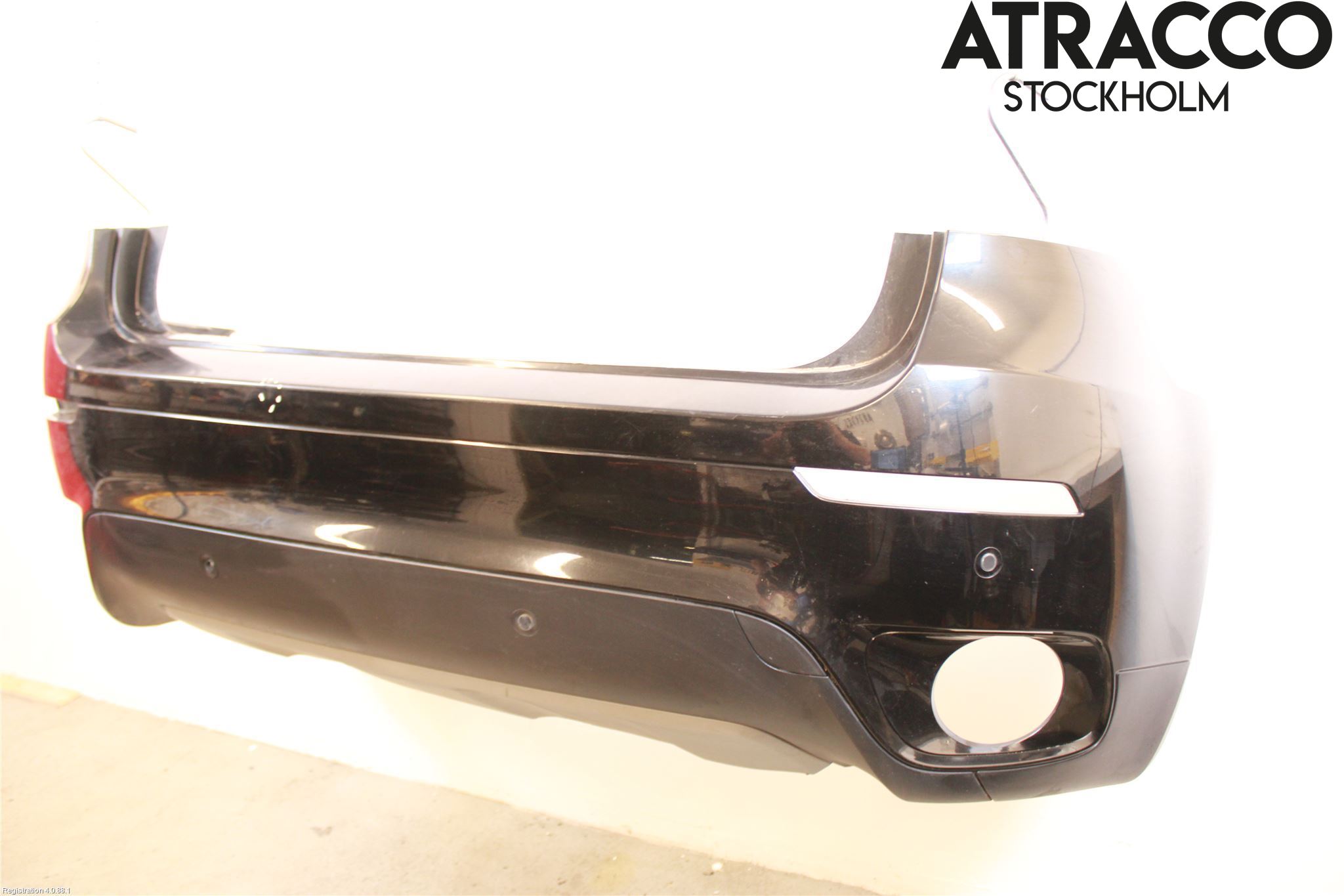 BMW X6 E71/E72   08-14 Stötfångarbeklädnad Bak