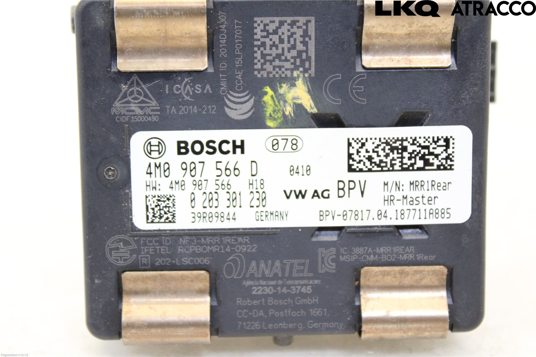 Audi A5 17- Sensor Aktivt Kollisionsskydd