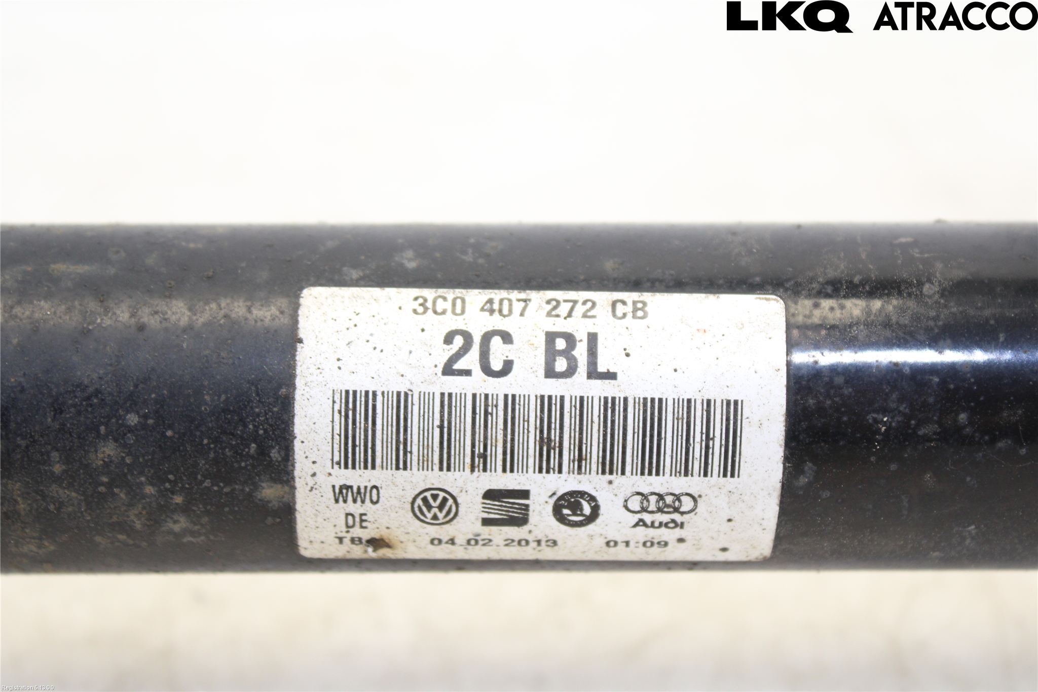 Volkswagen VW PASSAT 11-14 Drivaxel Fram Höger